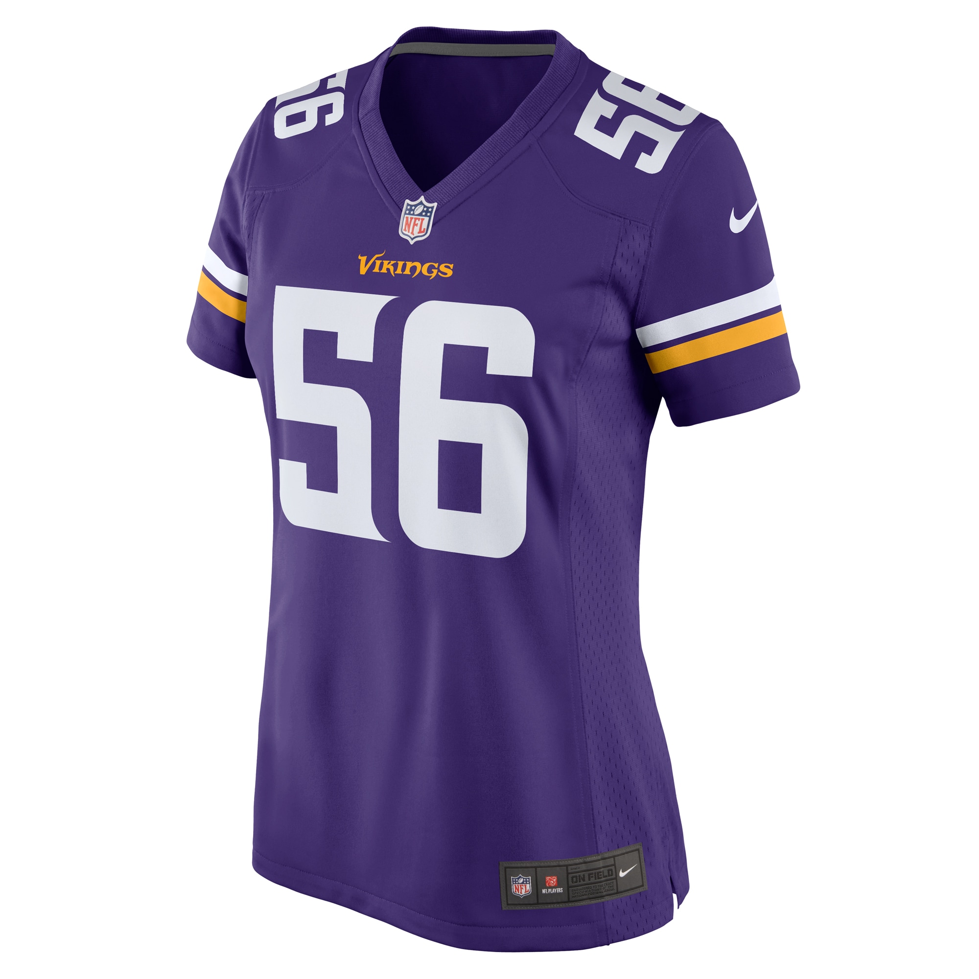 Garrett Bradbury Minnesota Vikings Women's Game Jersey - Purple