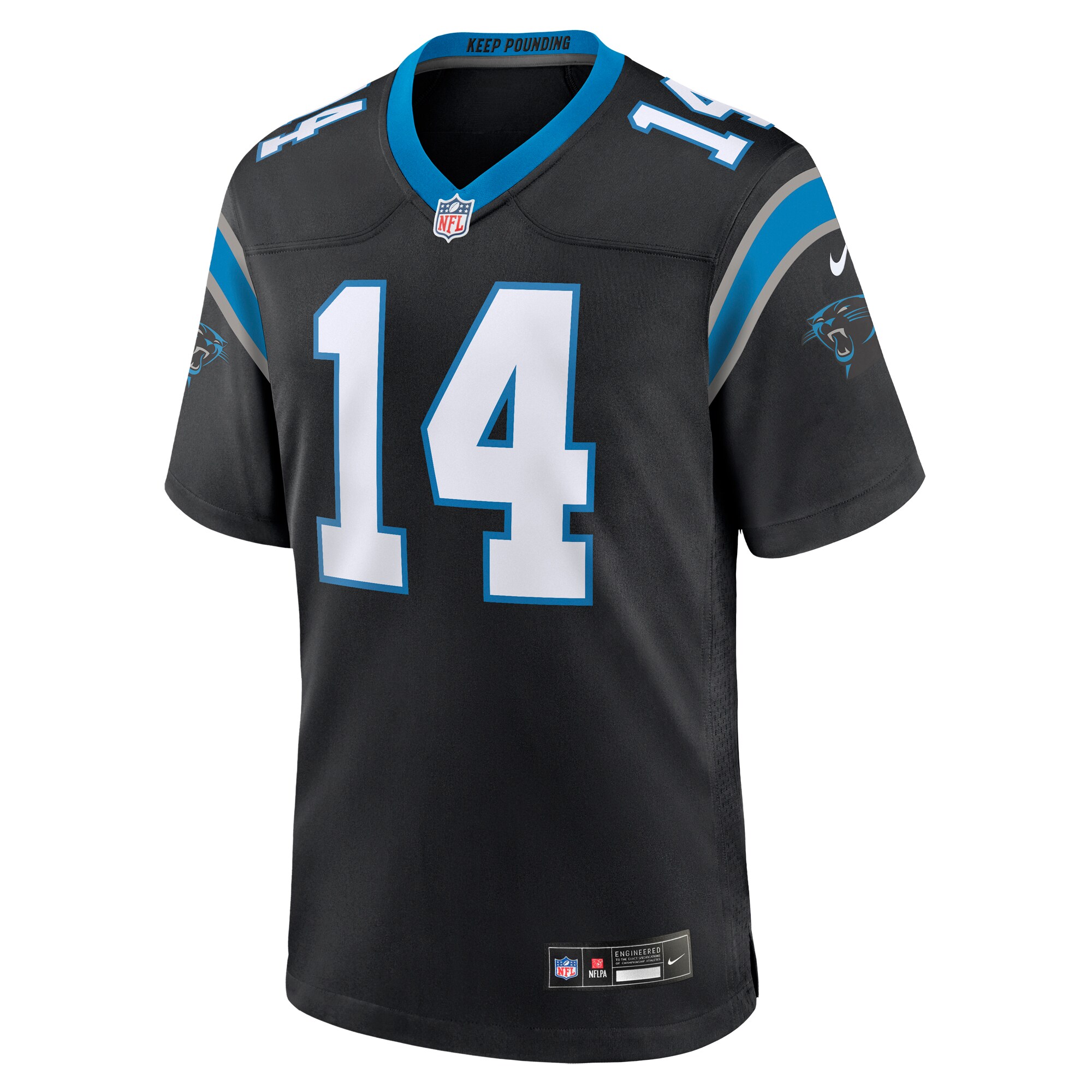 Andy Dalton Carolina PanthersTeam Game Jersey - Black
