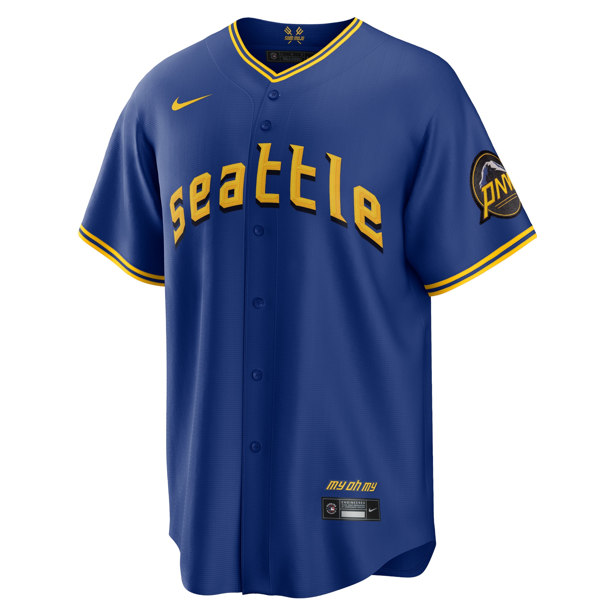 Ken Griffey Jr. Seattle Mariners2023 City Connect Replica Player Jersey - Royal