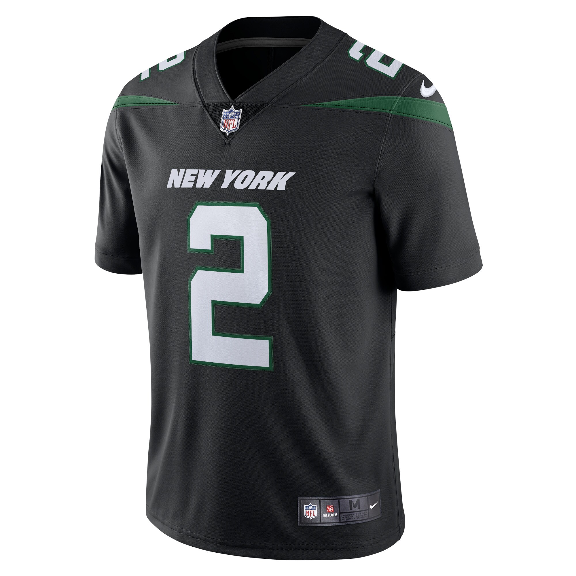 Zach Wilson New York JetsVapor Limited Jersey - Stealth Black