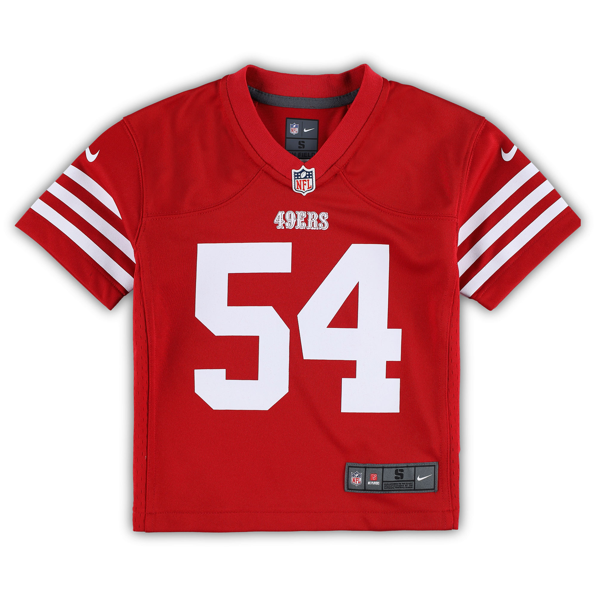 Fred Warner San Francisco 49ersPreschool Game Jersey - Scarlet
