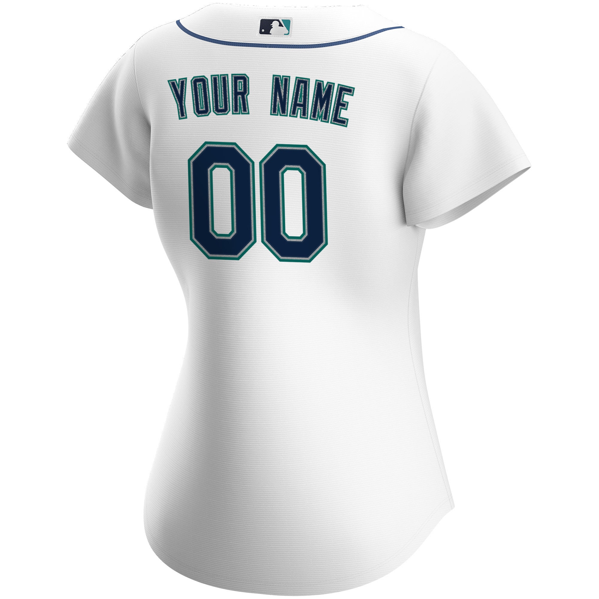 Seattle Mariners Women's Home Replica Custom Jersey - White