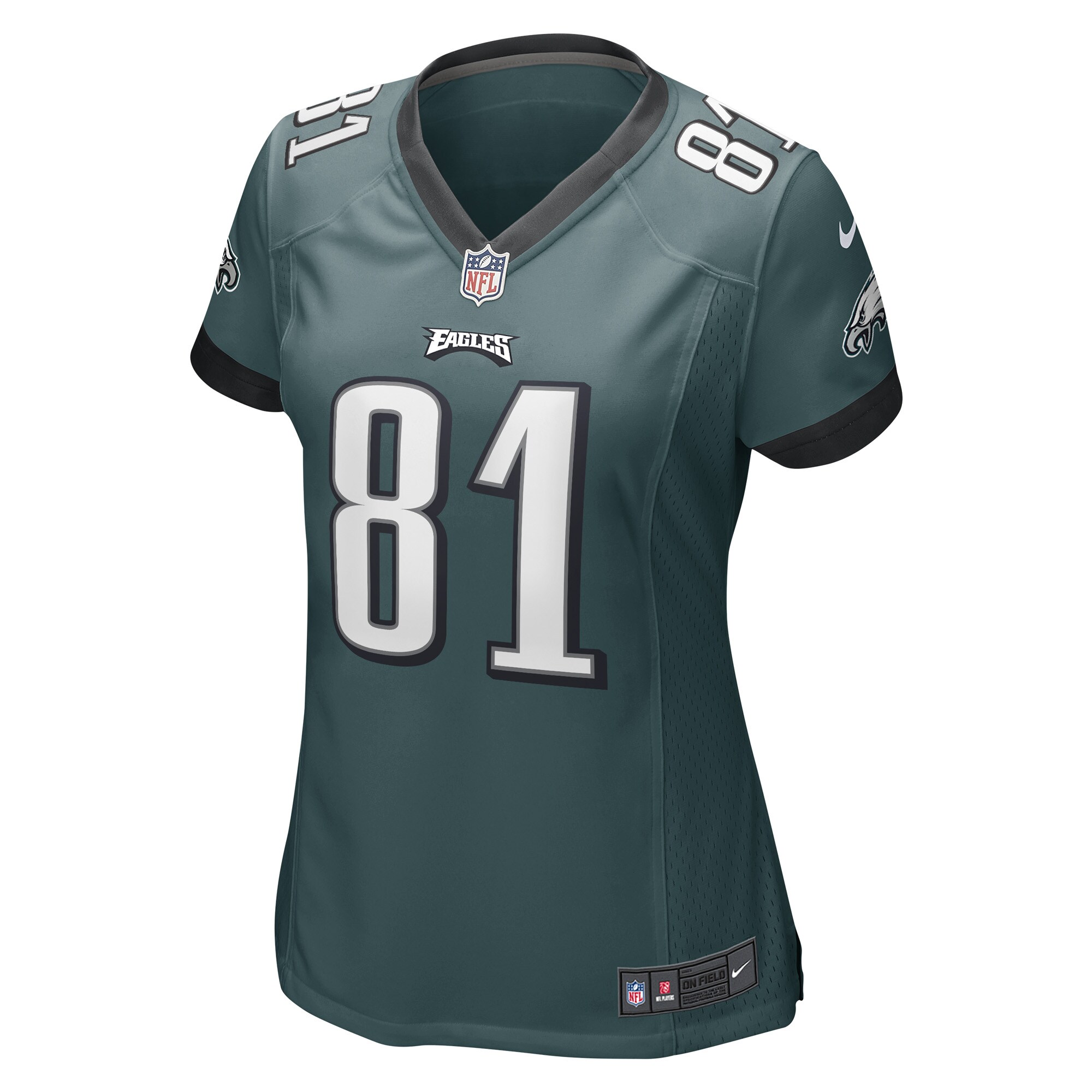 Grant Calcaterra Philadelphia Eagles Women's Game Player Jersey - Midnight Green