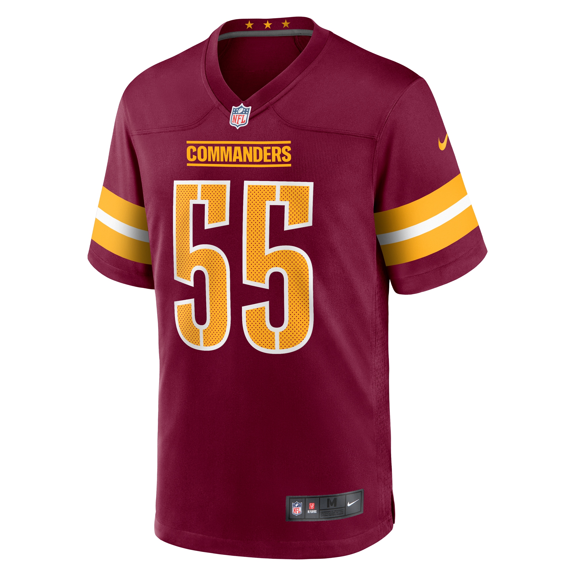K.J. Henry Washington CommandersTeam Game Jersey - Burgundy
