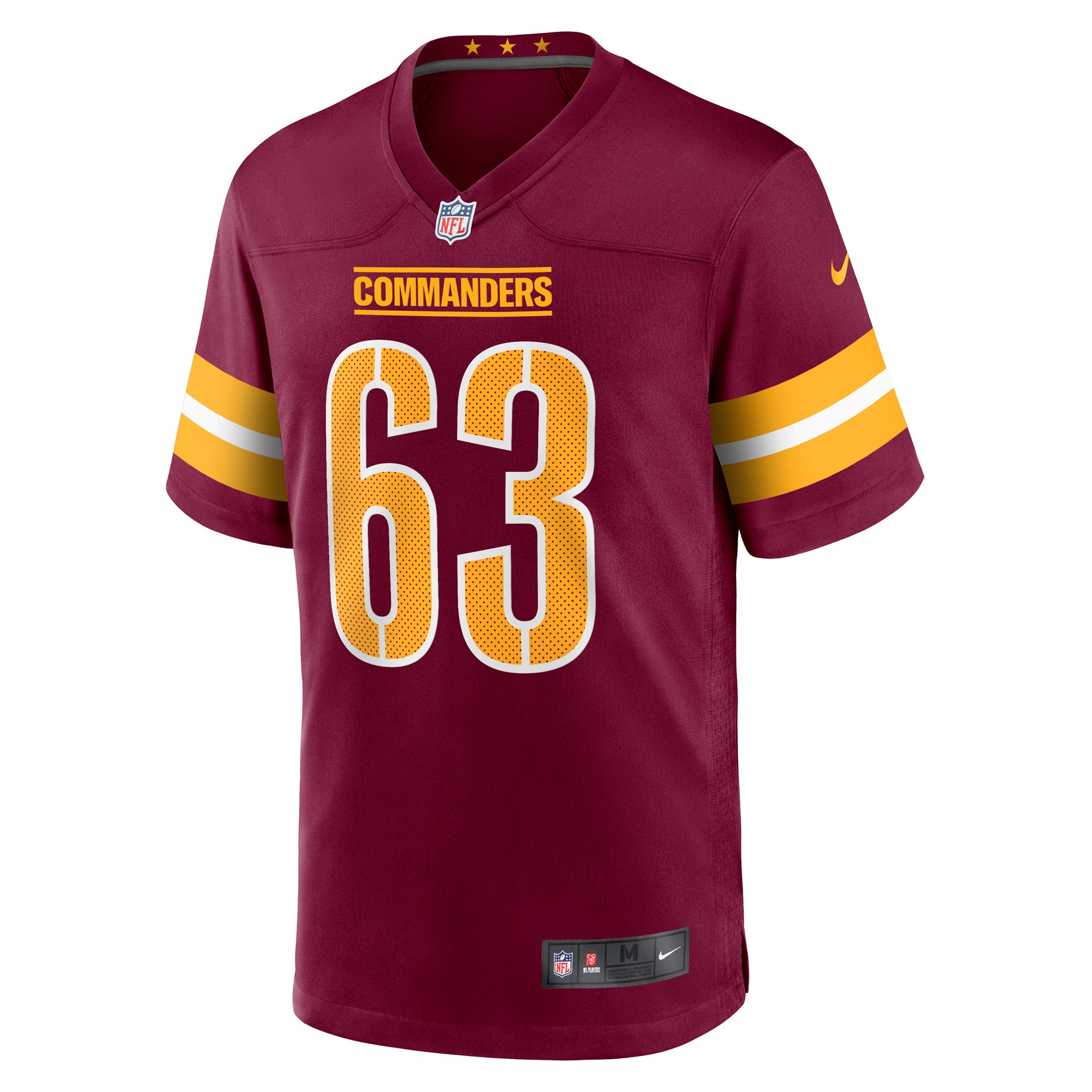 Wes Martin Washington CommandersGame Player Jersey - Burgundy