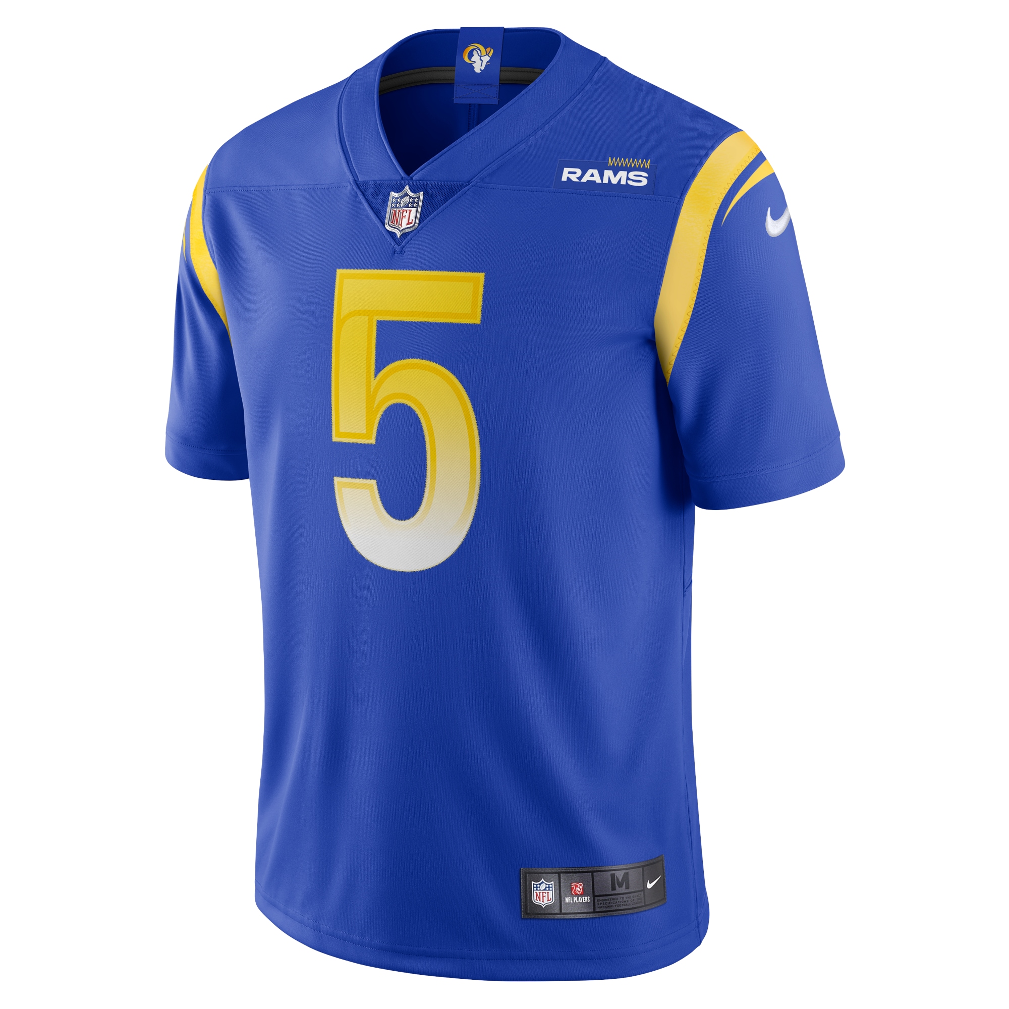 Jalen Ramsey Los Angeles RamsTeam Vapor Limited Jersey - Royal