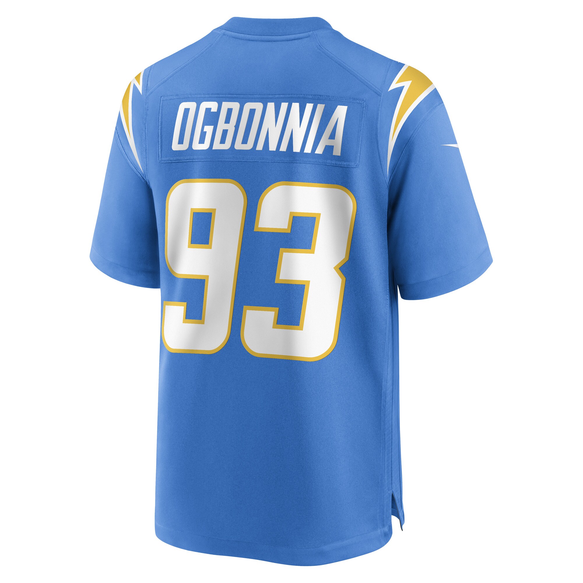 Otito Ogbonnia Los Angeles ChargersGame Player Jersey - Powder Blue