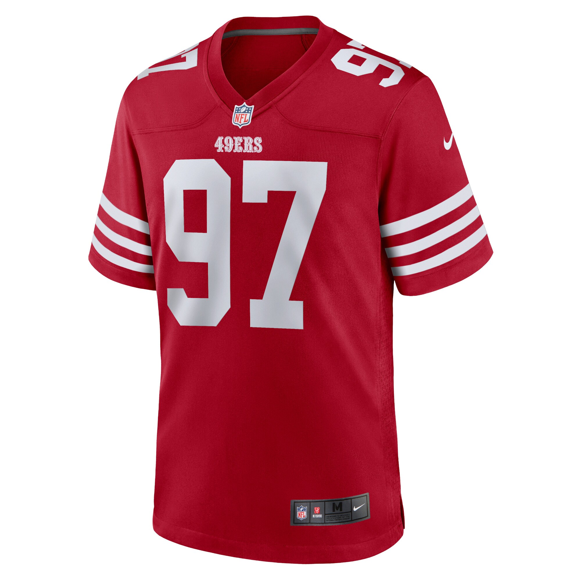 Nick Bosa San Francisco 49ersPlayer Game Jersey - Scarlet