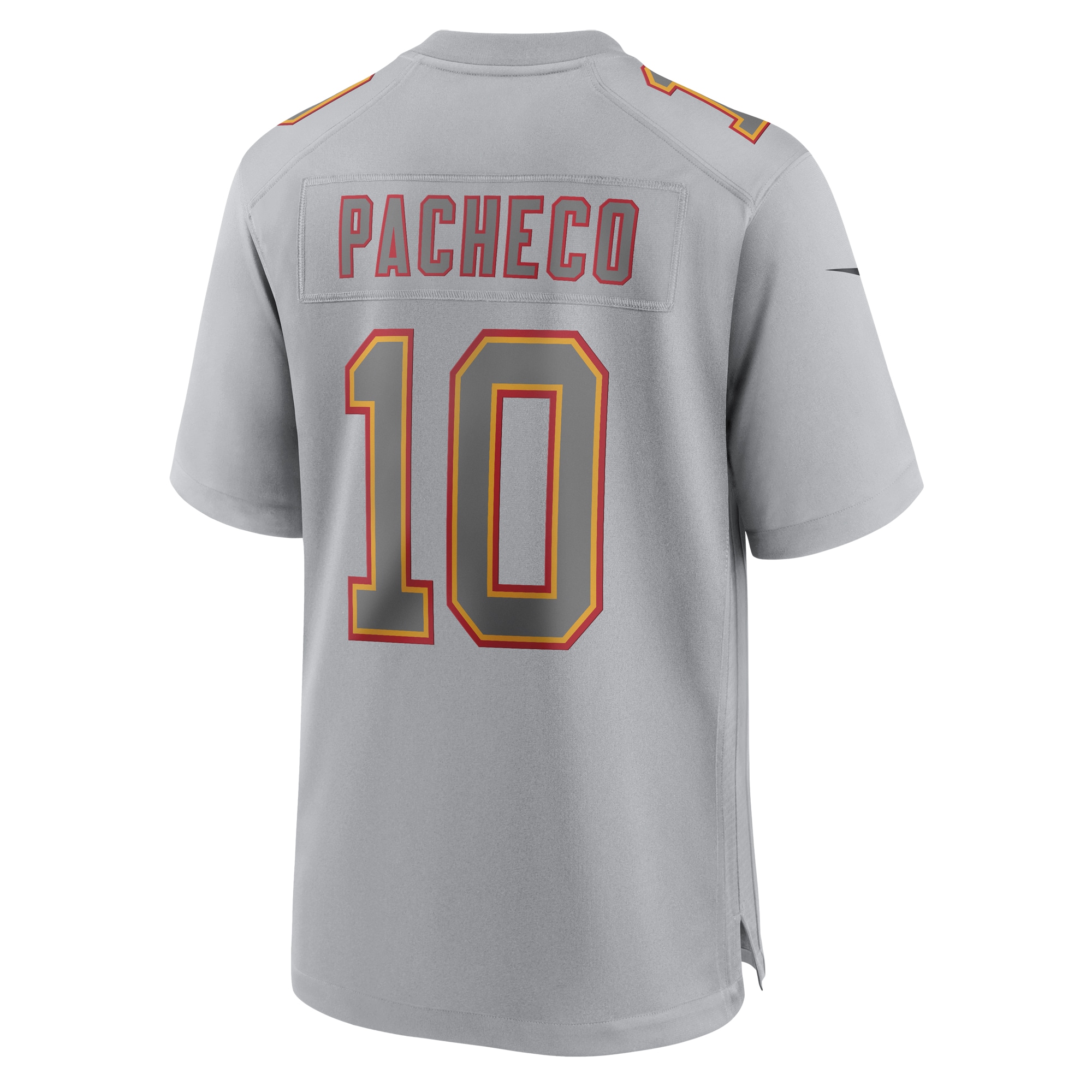 Isiah Pacheco Kansas City ChiefsSuper Bowl LVII Patch Atmosphere Fashion Game Jersey - Gray