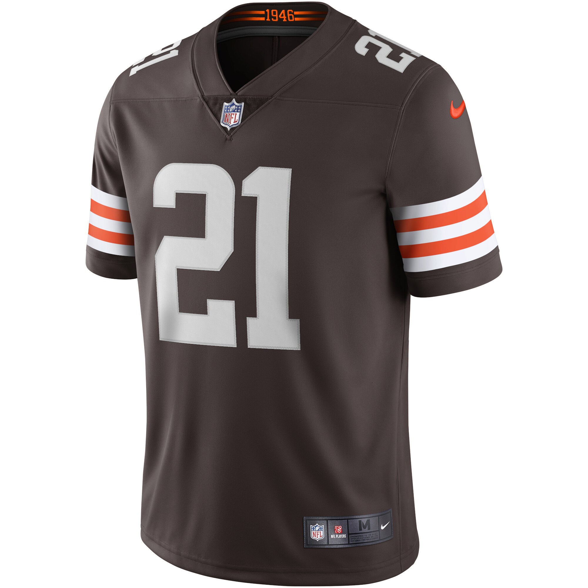 Denzel Ward Cleveland BrownsVapor Limited Jersey - Brown