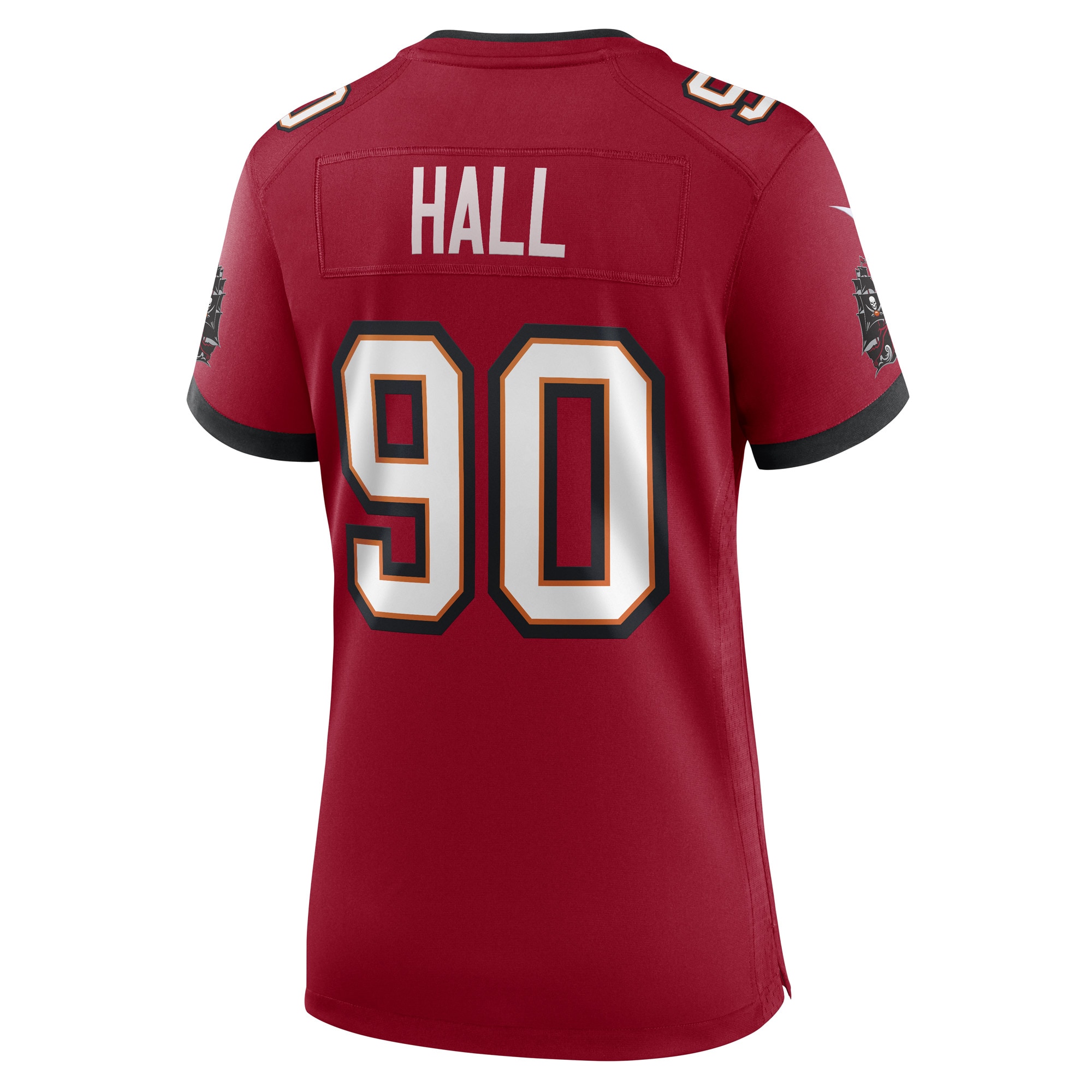 Logan Hall Tampa Bay Buccaneers Women's Game Player Jersey - Red