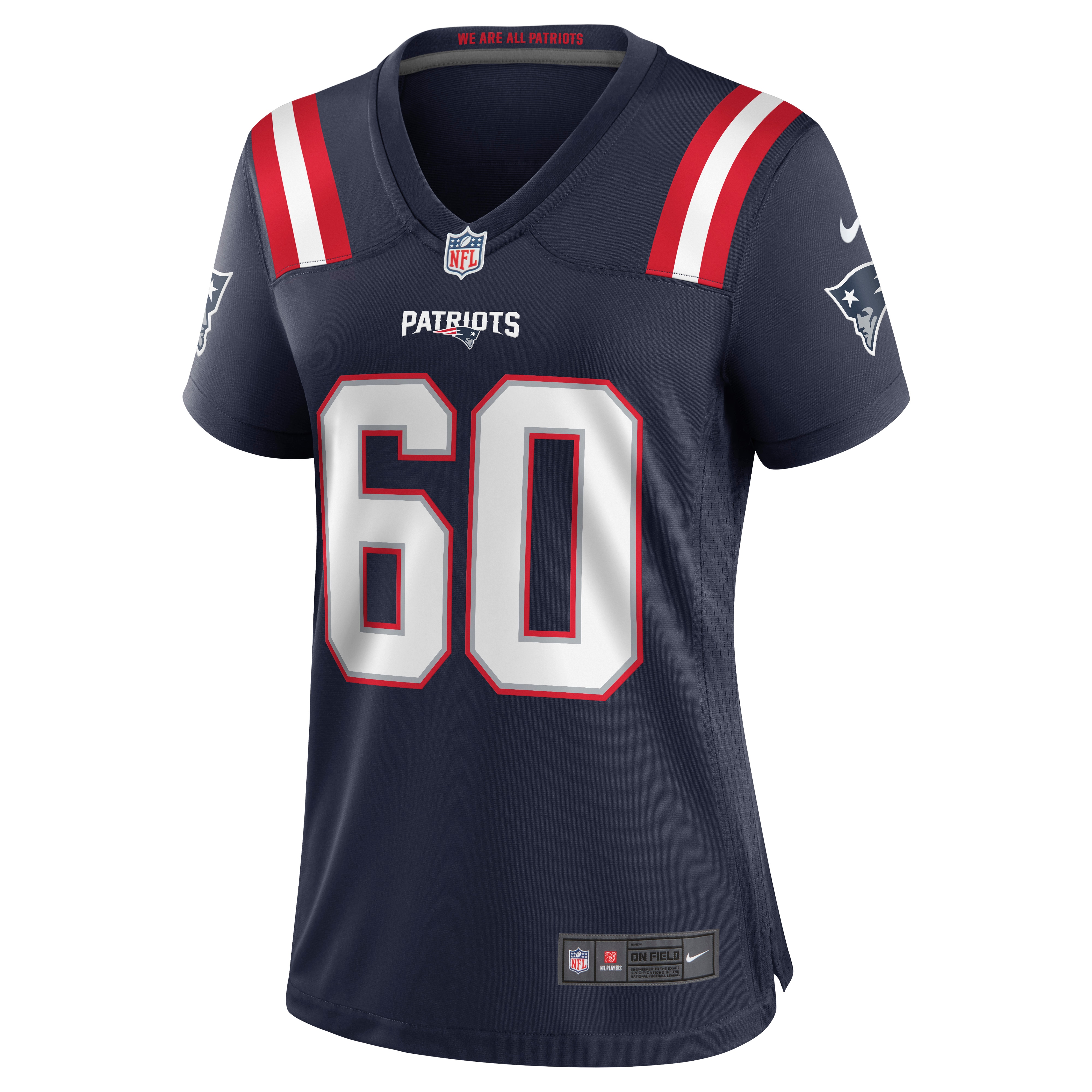 David Andrews New England Patriots Women's Game Jersey - Navy