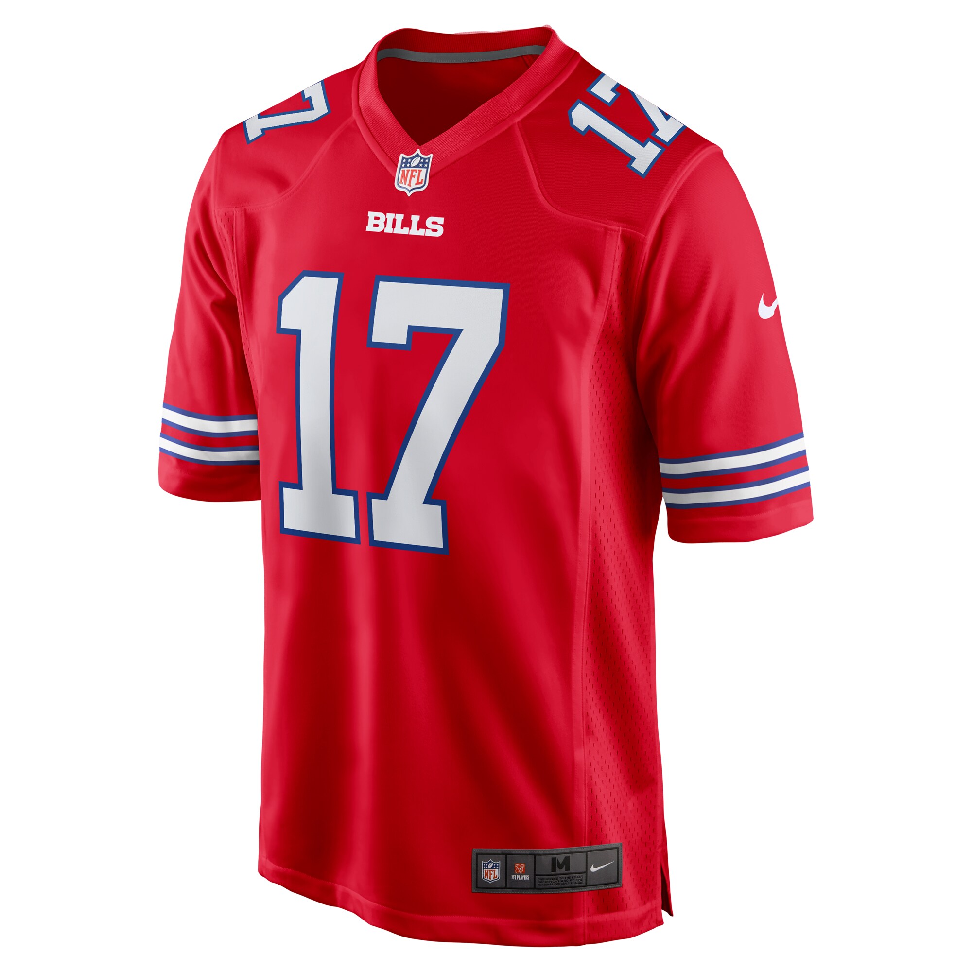 Josh Allen Buffalo BillsAlternate Game Jersey - Red