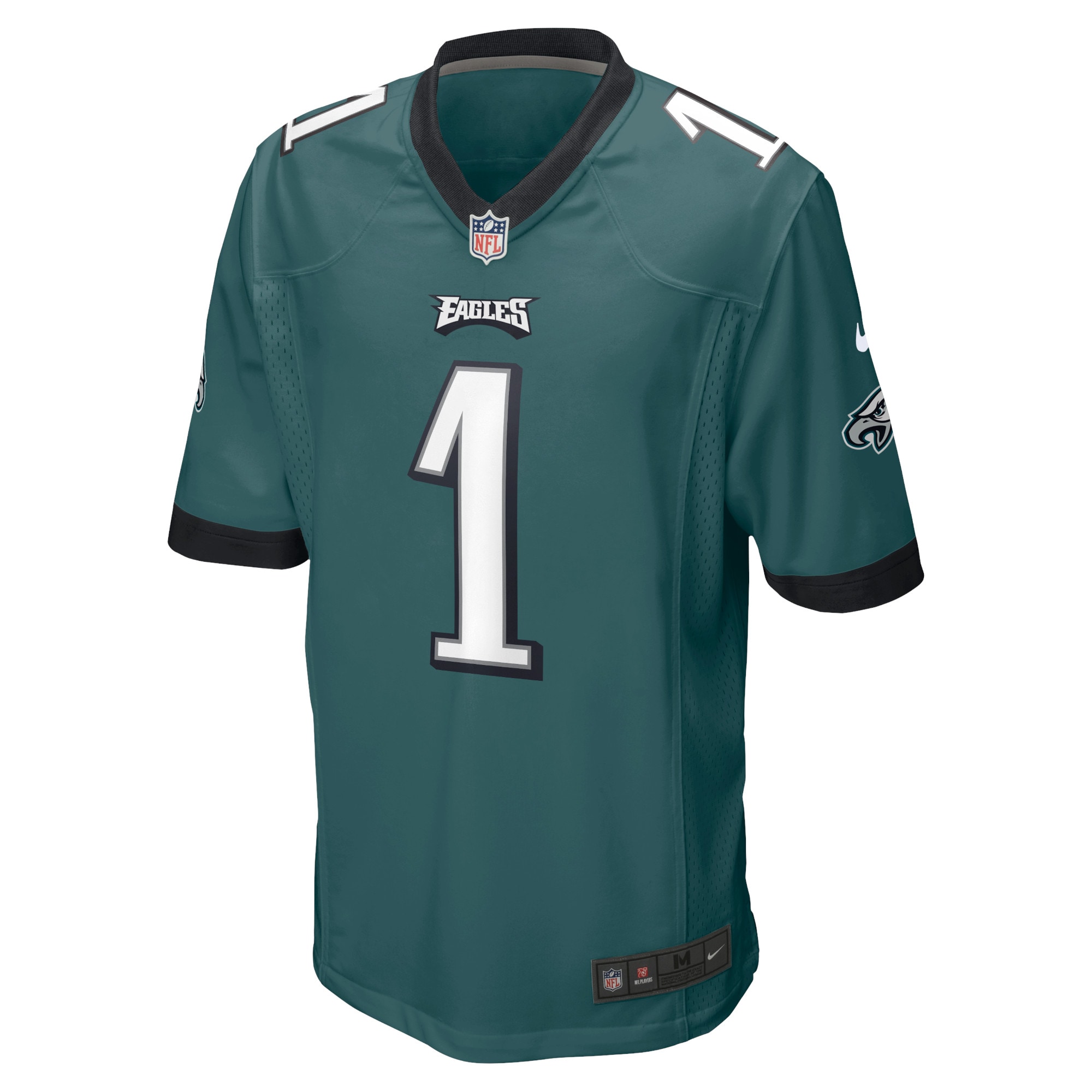Jalen Hurts Philadelphia EaglesTeam Game Jersey - Midnight Green