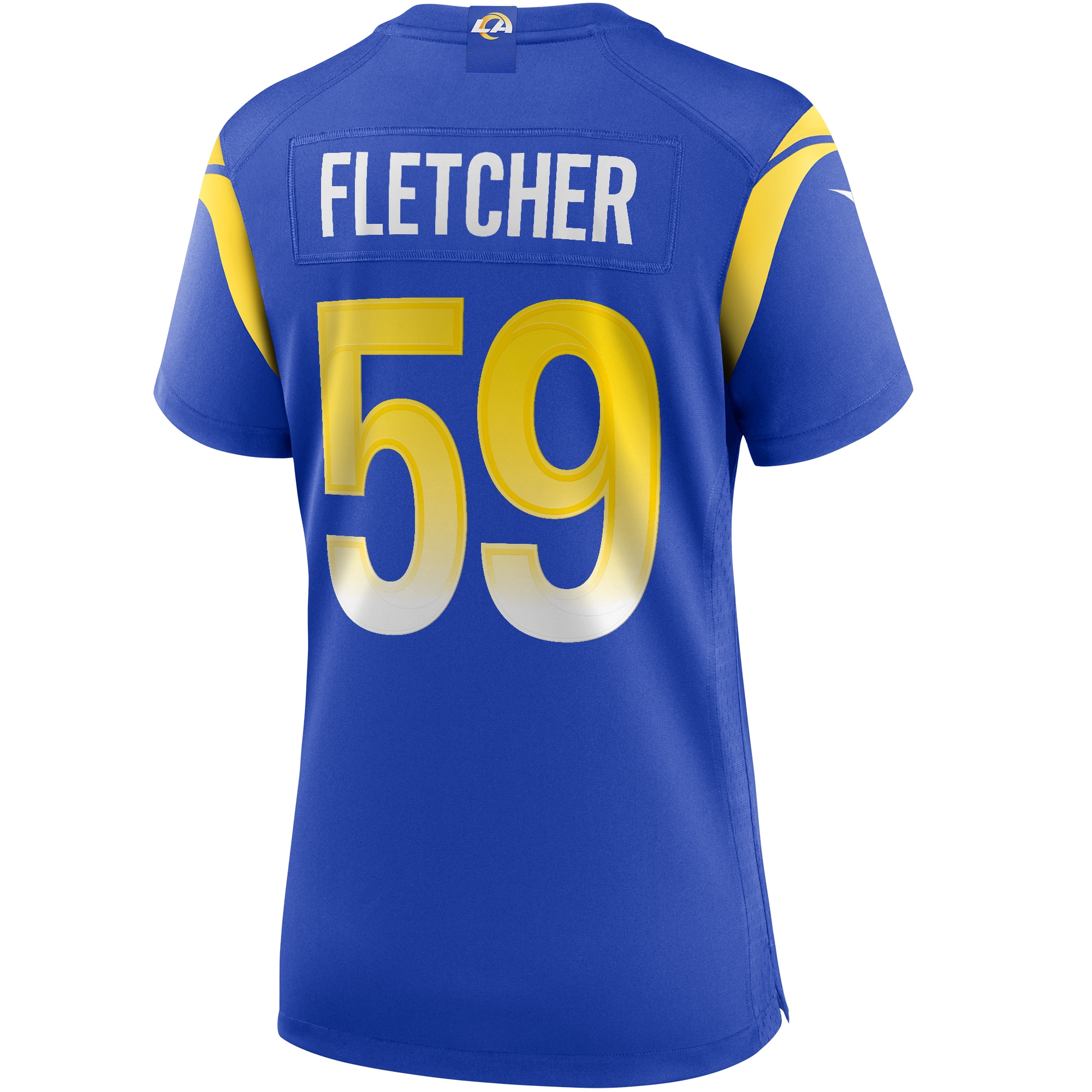 London Fletcher Los Angeles Rams Women's Game Retired Player Jersey - Royal