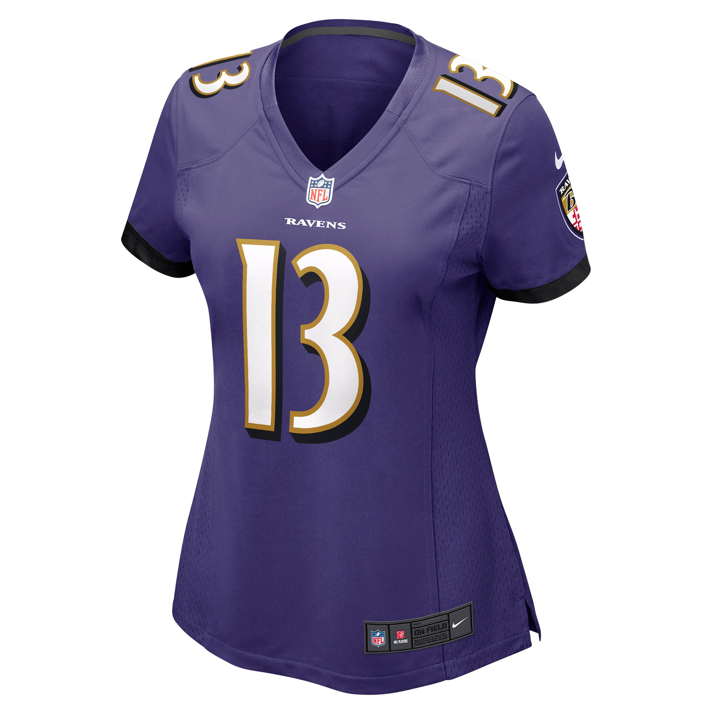 Devin Duvernay Baltimore Ravens Women's Game Jersey - Purple