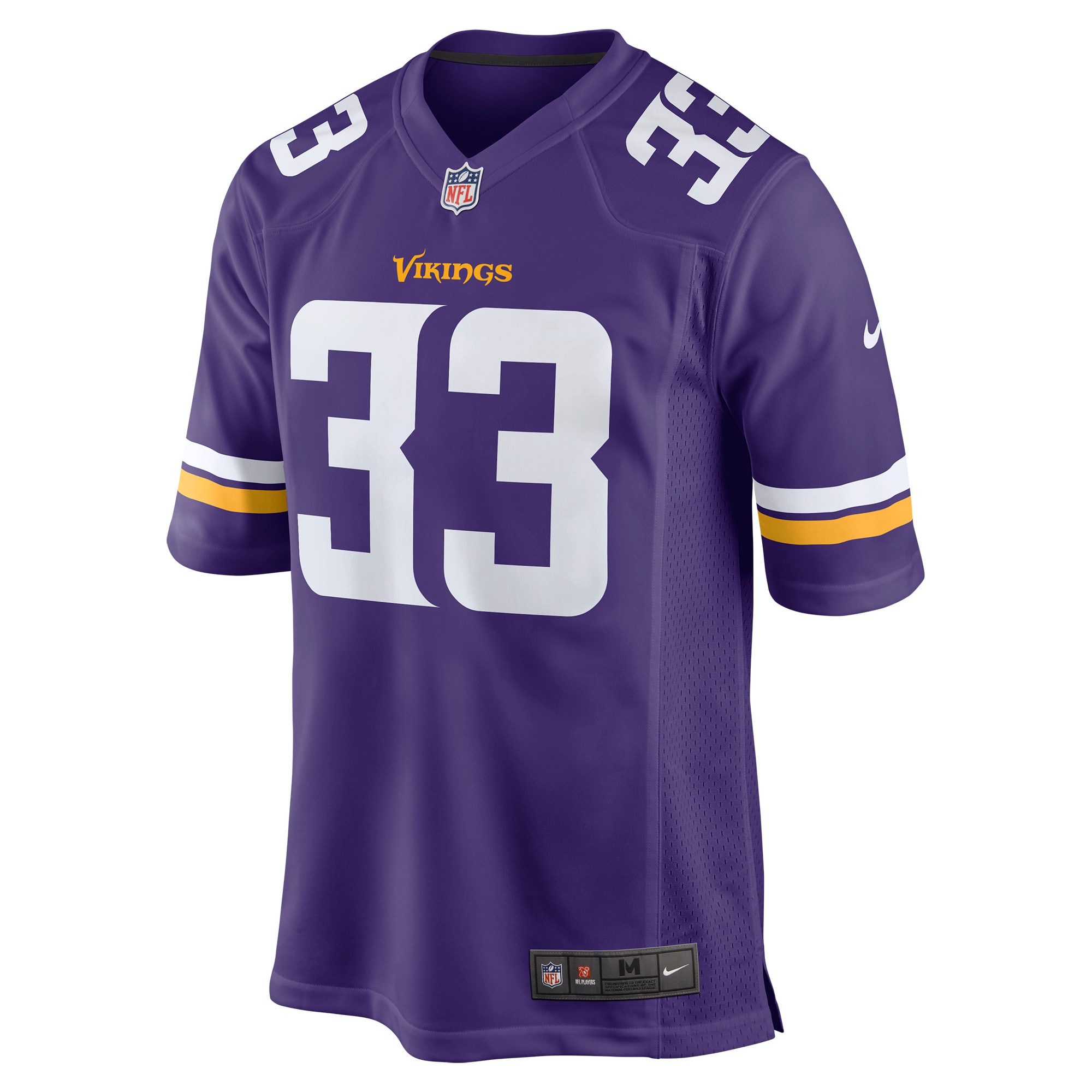 Brian Asamoah Minnesota VikingsPlayer Game Jersey - Purple