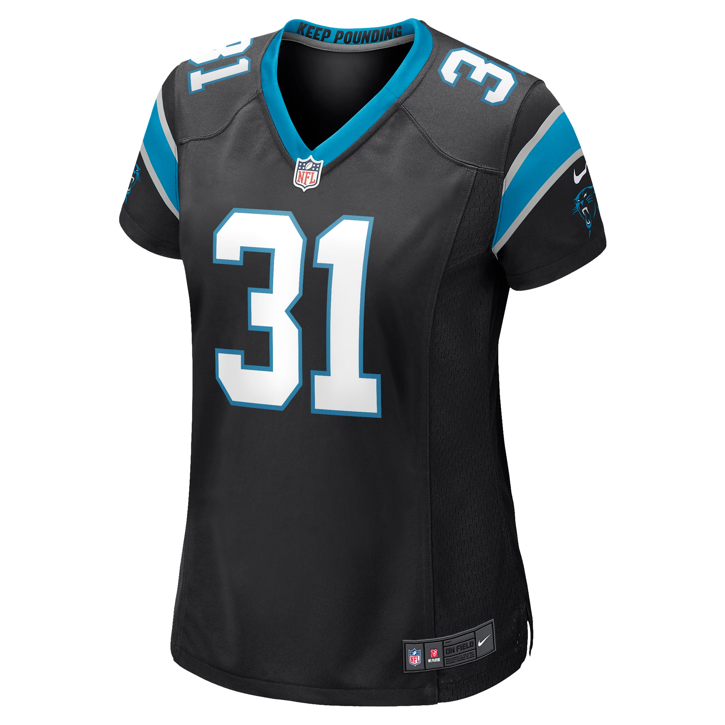 Juston Burris Carolina Panthers Women's Game Jersey - Black