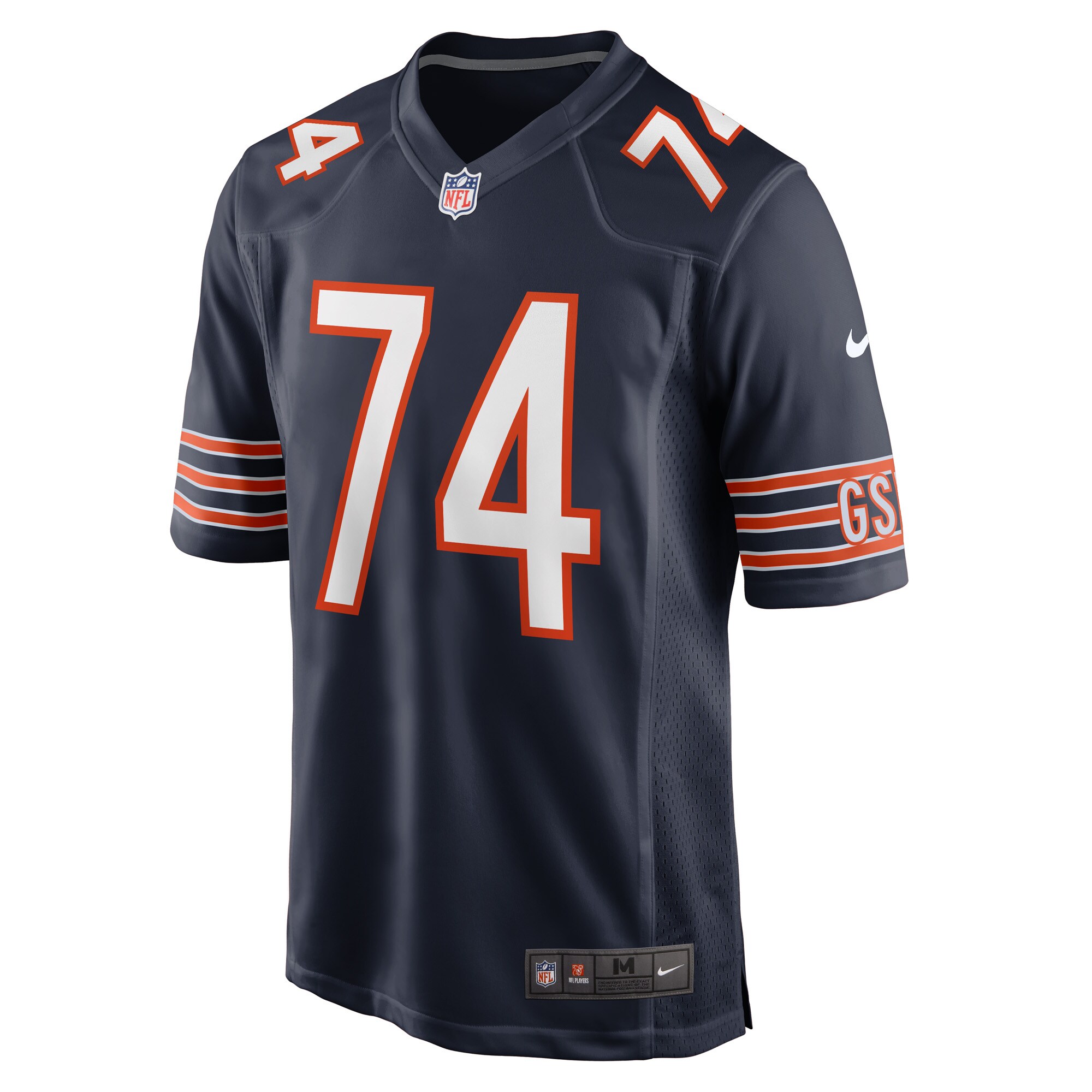 Zachary Thomas Chicago BearsGame Player Jersey - Navy
