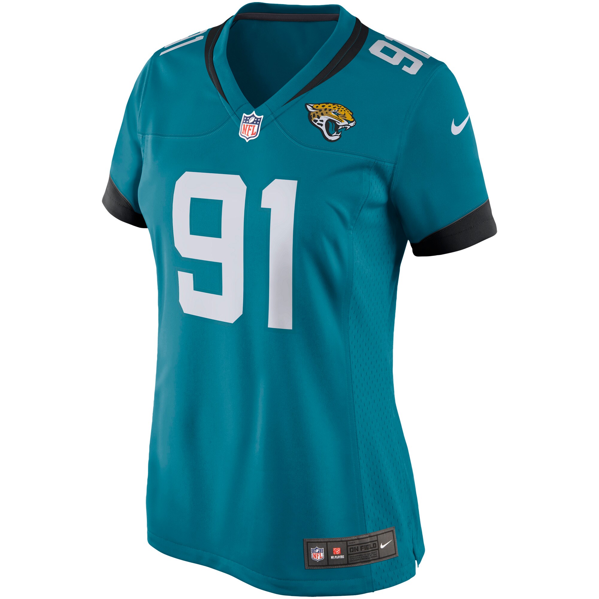 Yannick Ngakoue Jacksonville Jaguars Women's Game Jersey - Teal