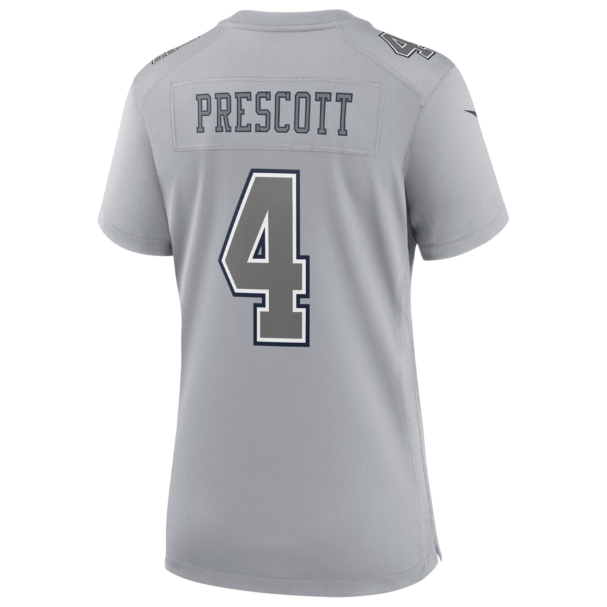 Dak Prescott Dallas Cowboys Women's Atmosphere Fashion Game Jersey - Gray