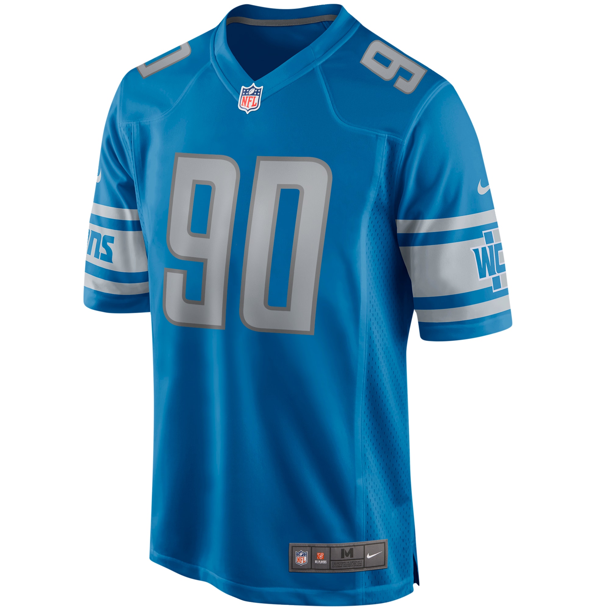 Trey Flowers Detroit LionsGame Jersey - Blue