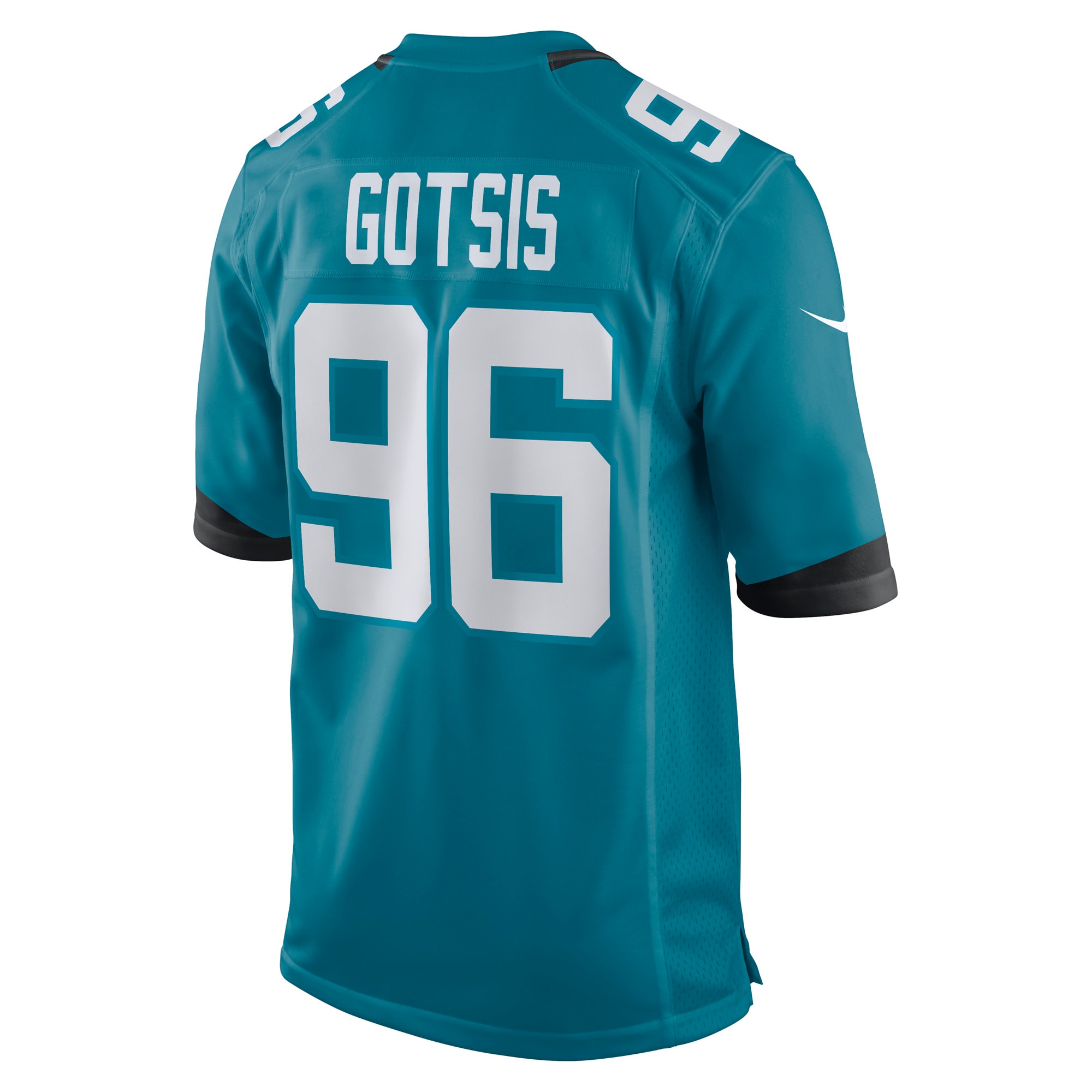 Adam Gotsis Jacksonville JaguarsGame Jersey - Teal