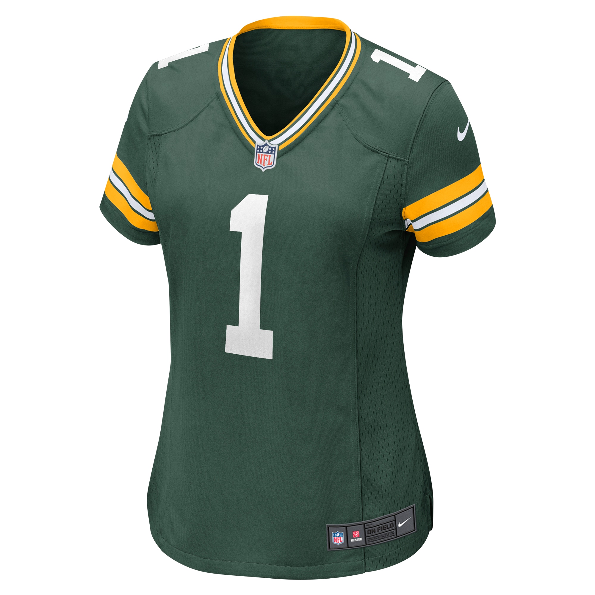 Number 1 Mom Green Bay Packers Women's Game Jersey - Green