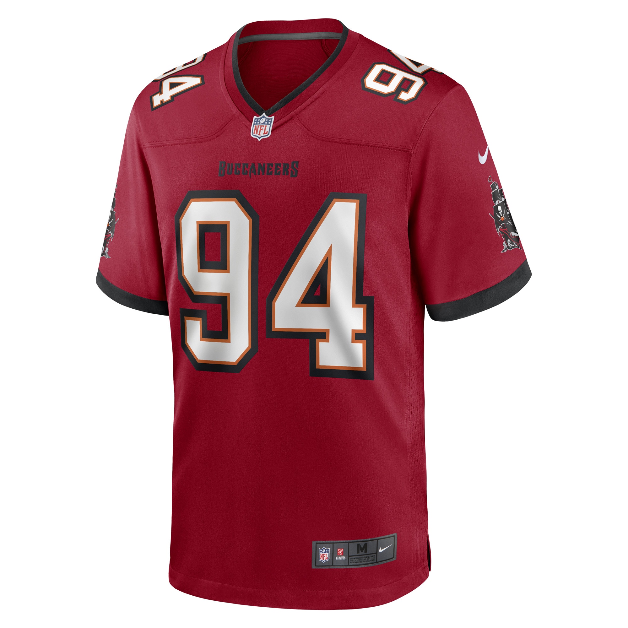 Carl Nassib Tampa Bay BuccaneersGame Player Jersey - Red