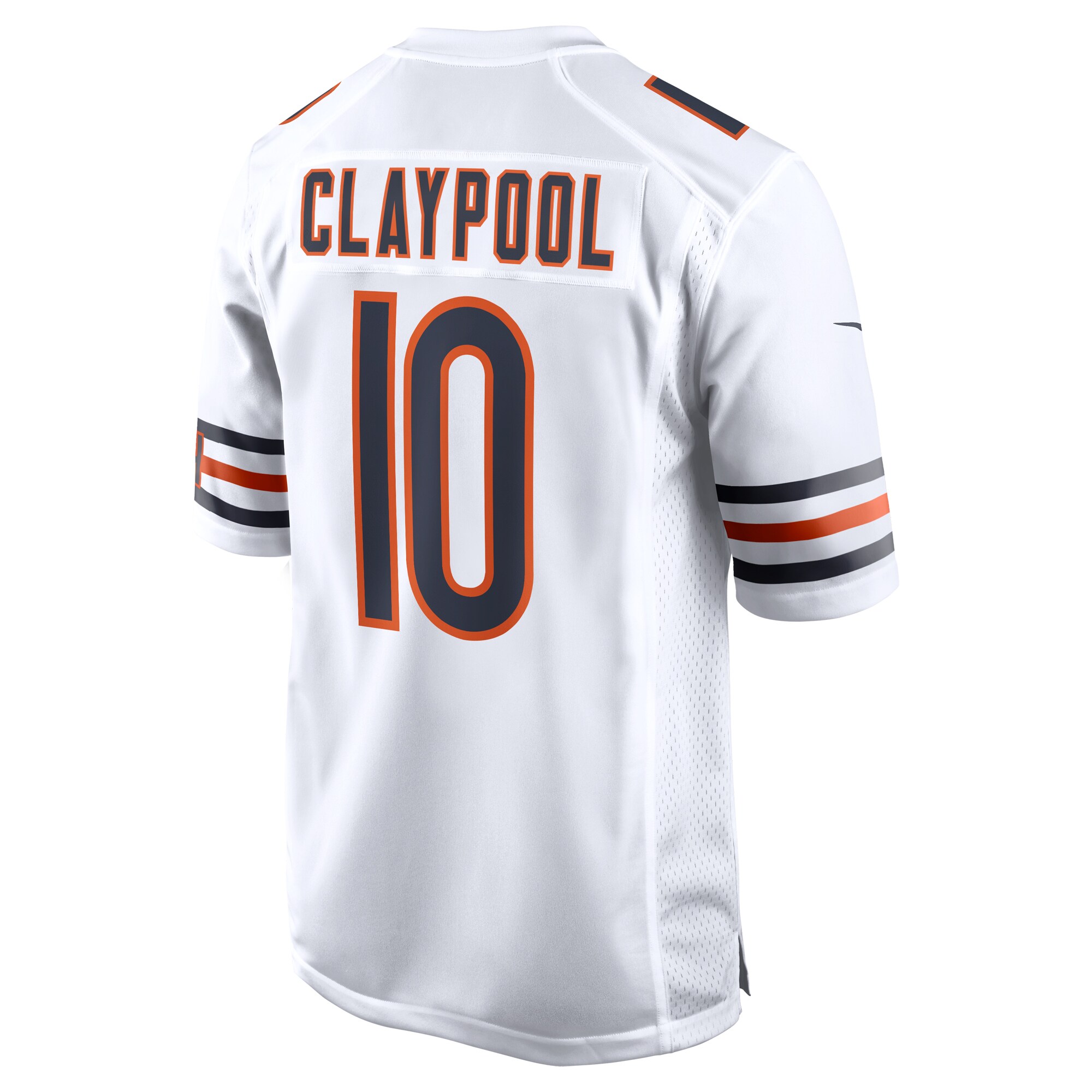 Chase Claypool Chicago BearsGame Player Jersey - White
