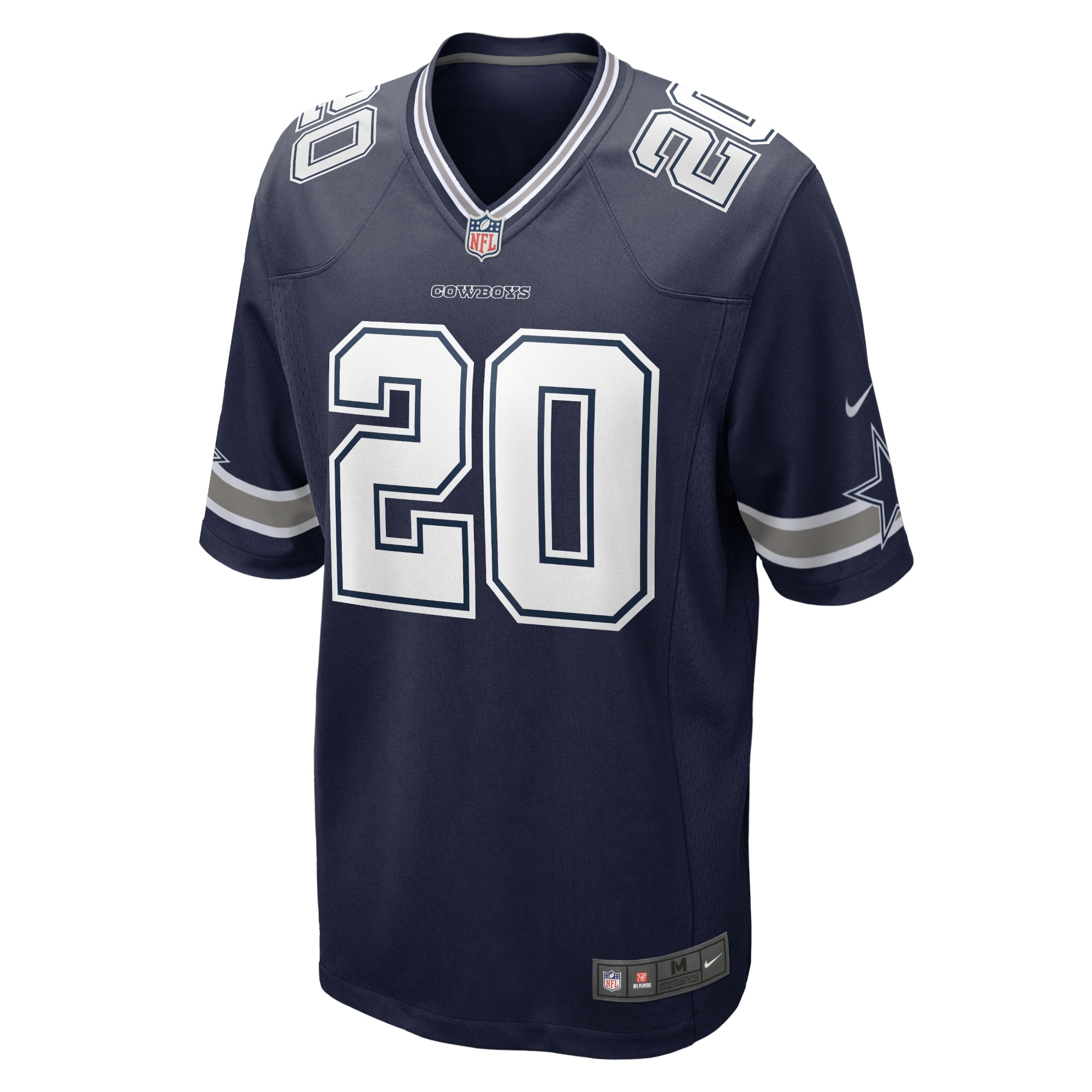 Tony Pollard Dallas CowboysGame Player Jersey - Navy