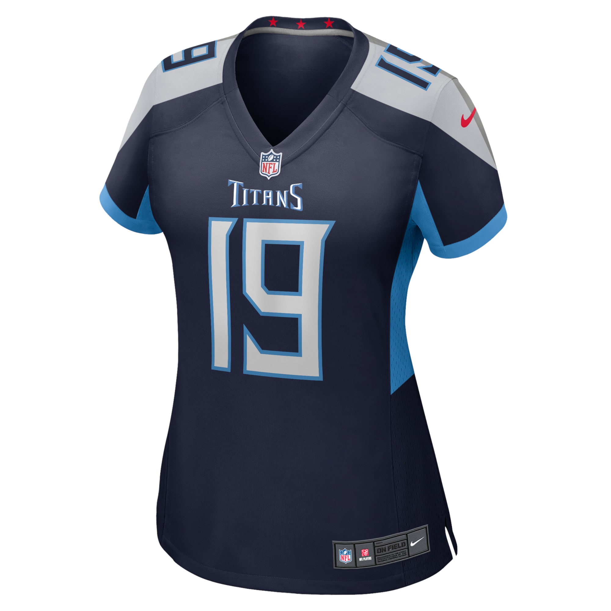 Chris Conley Tennessee Titans Women's Home Game Player Jersey - Navy