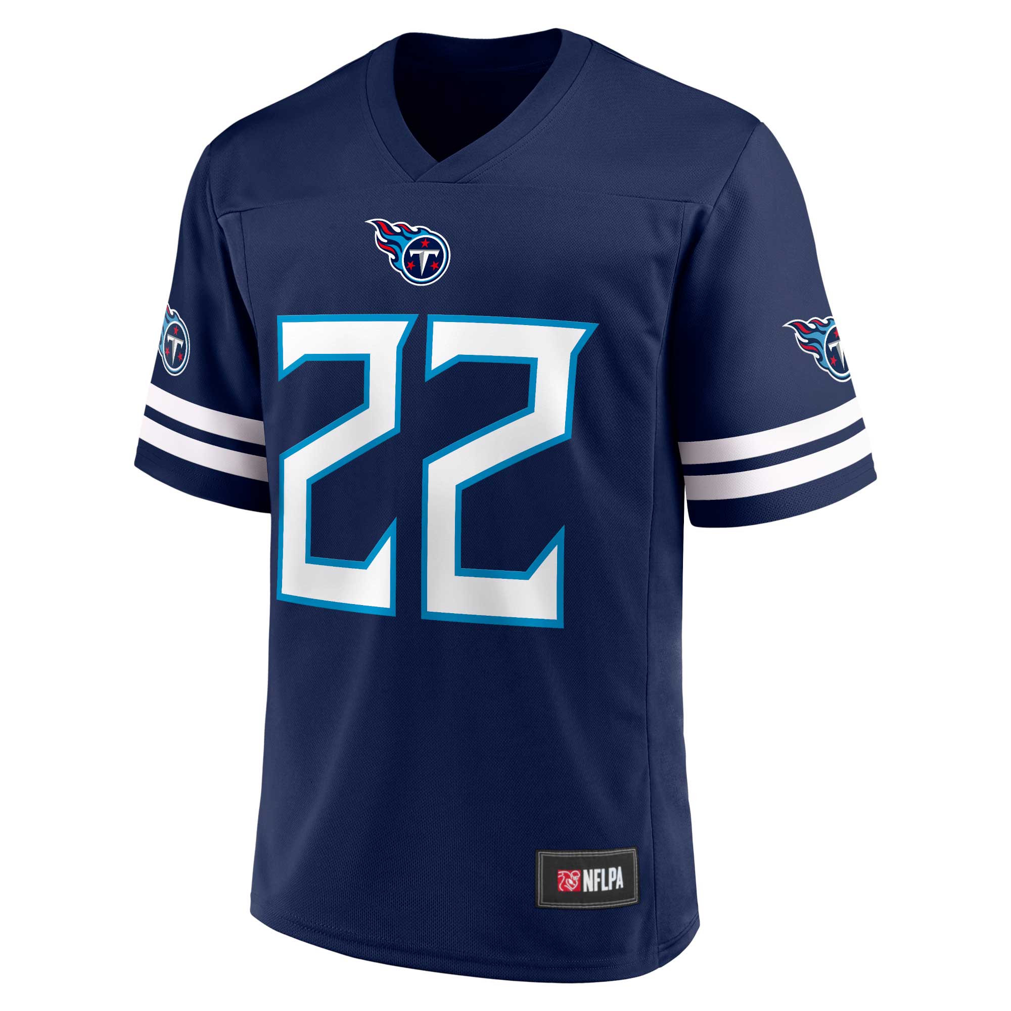Men's Derrick Henry Navy Tennessee Titans Replica Player Jersey