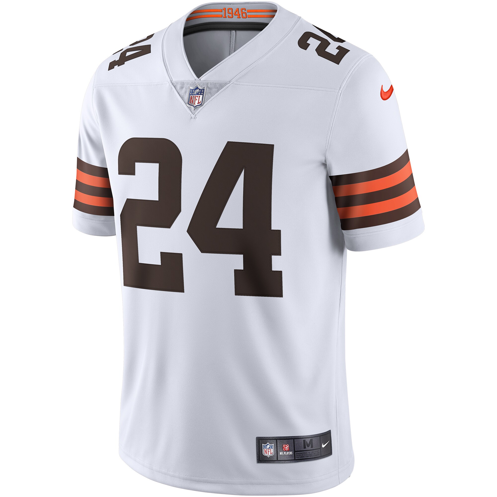 Nick Chubb Cleveland BrownsVapor Limited Jersey - White