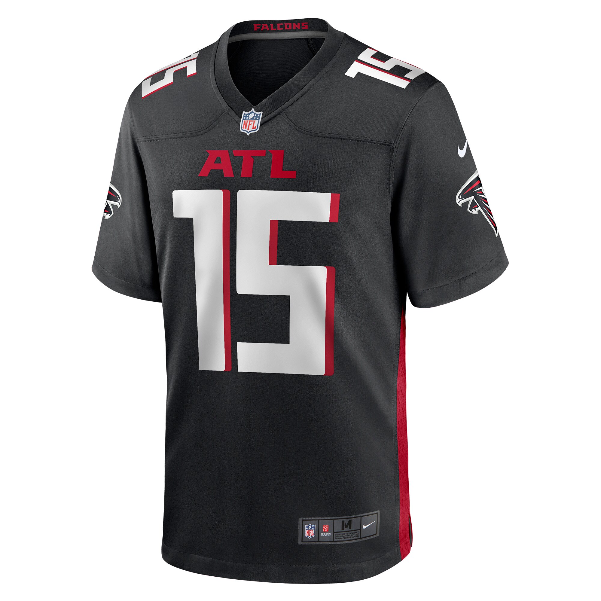 Feleipe Franks Atlanta FalconsGame Jersey - Black