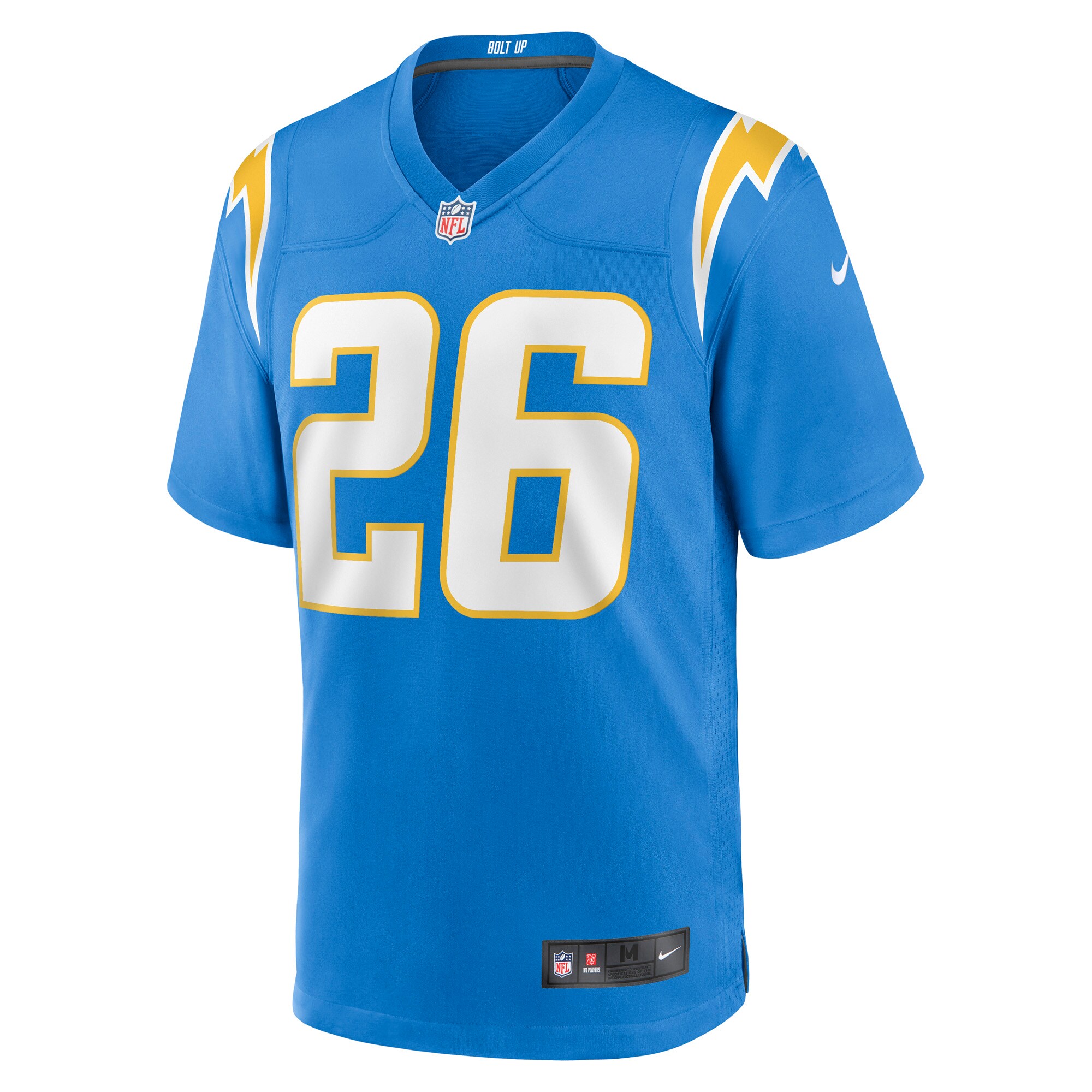 Asante Samuel Jr. Los Angeles ChargersGame Player Jersey - Powder Blue
