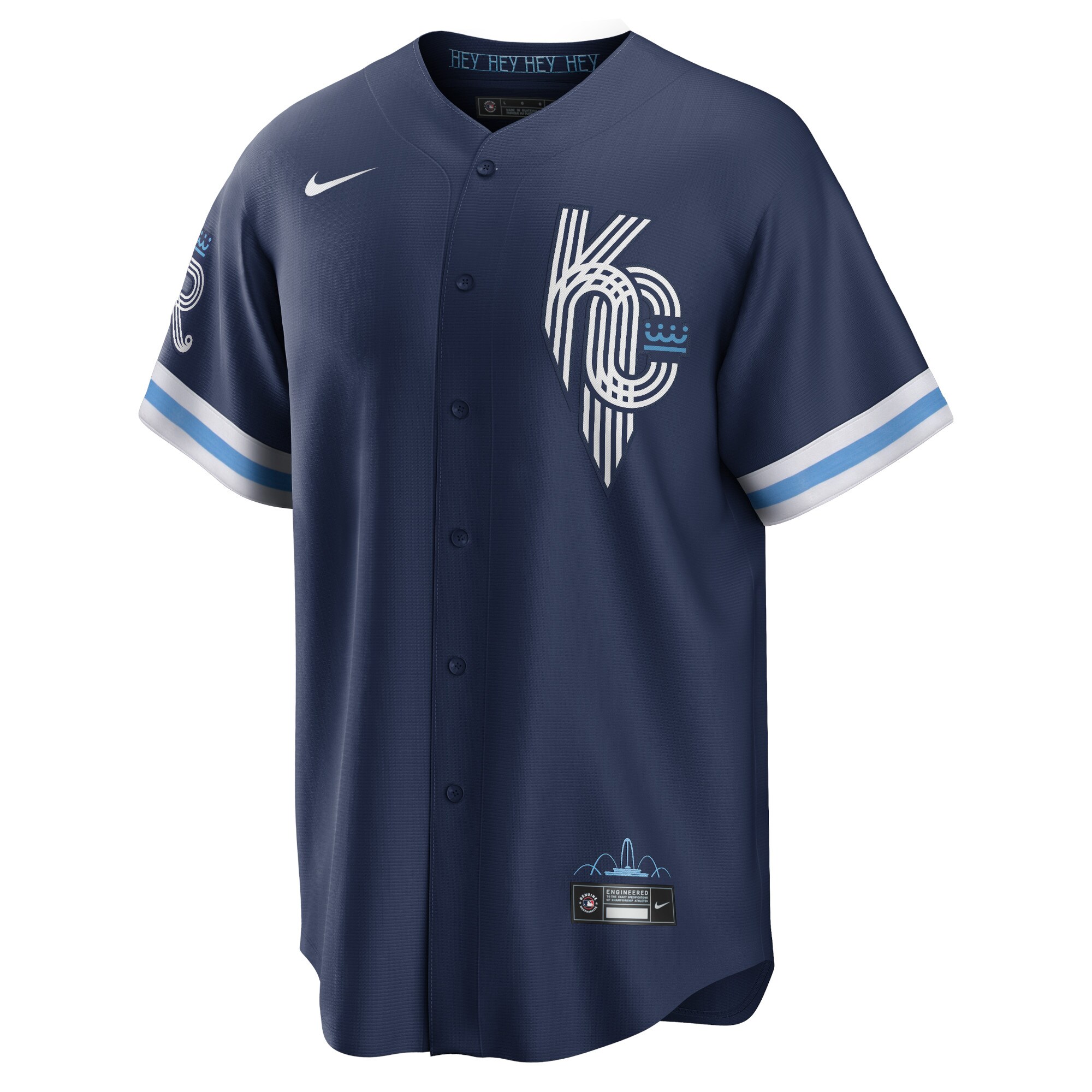 Kansas City Royals2022 City Connect Replica Jersey - Navy