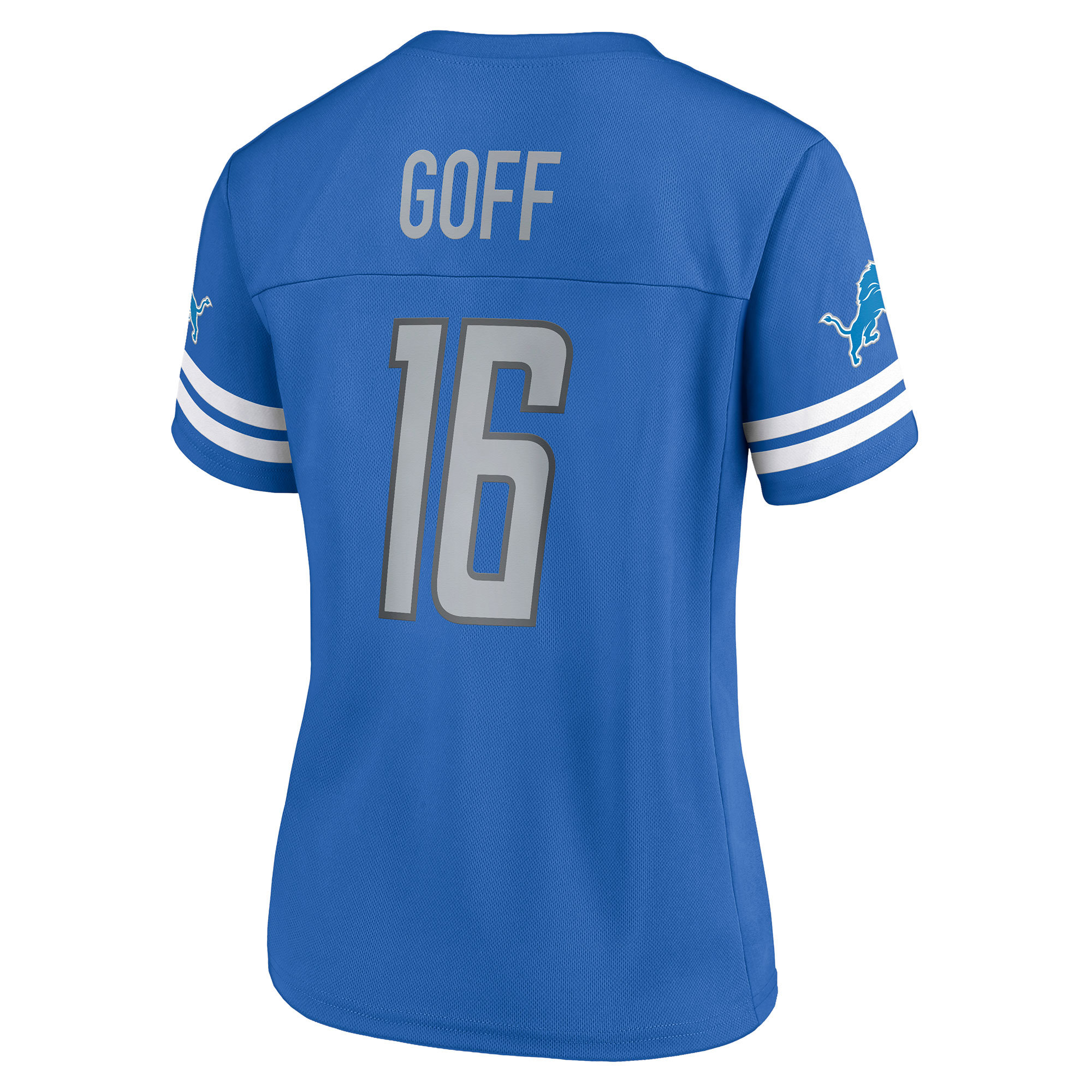 Women's Jared Goff Blue Detroit Lions Game Time Player Jersey