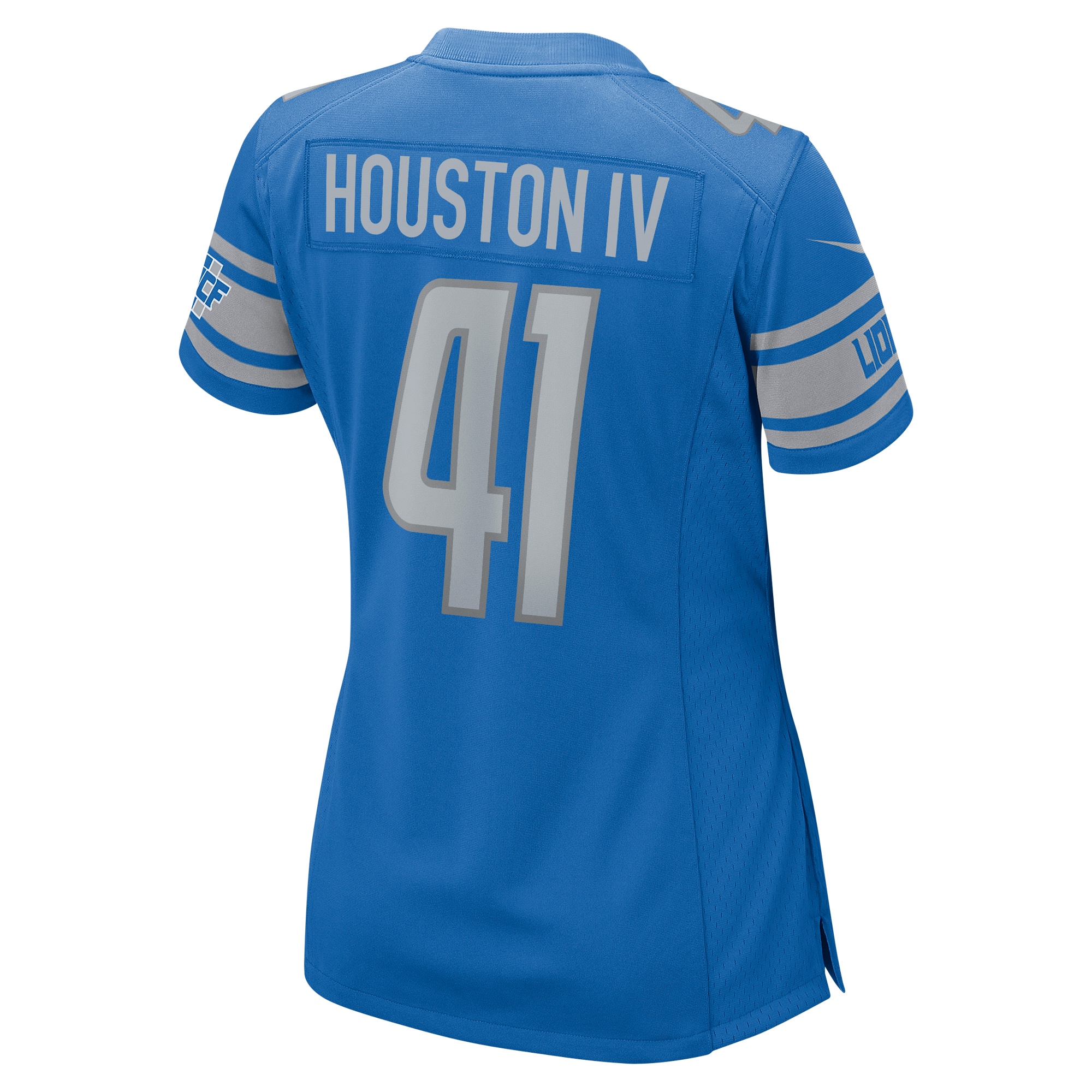 James Houston Detroit Lions Women's Game Jersey - Blue