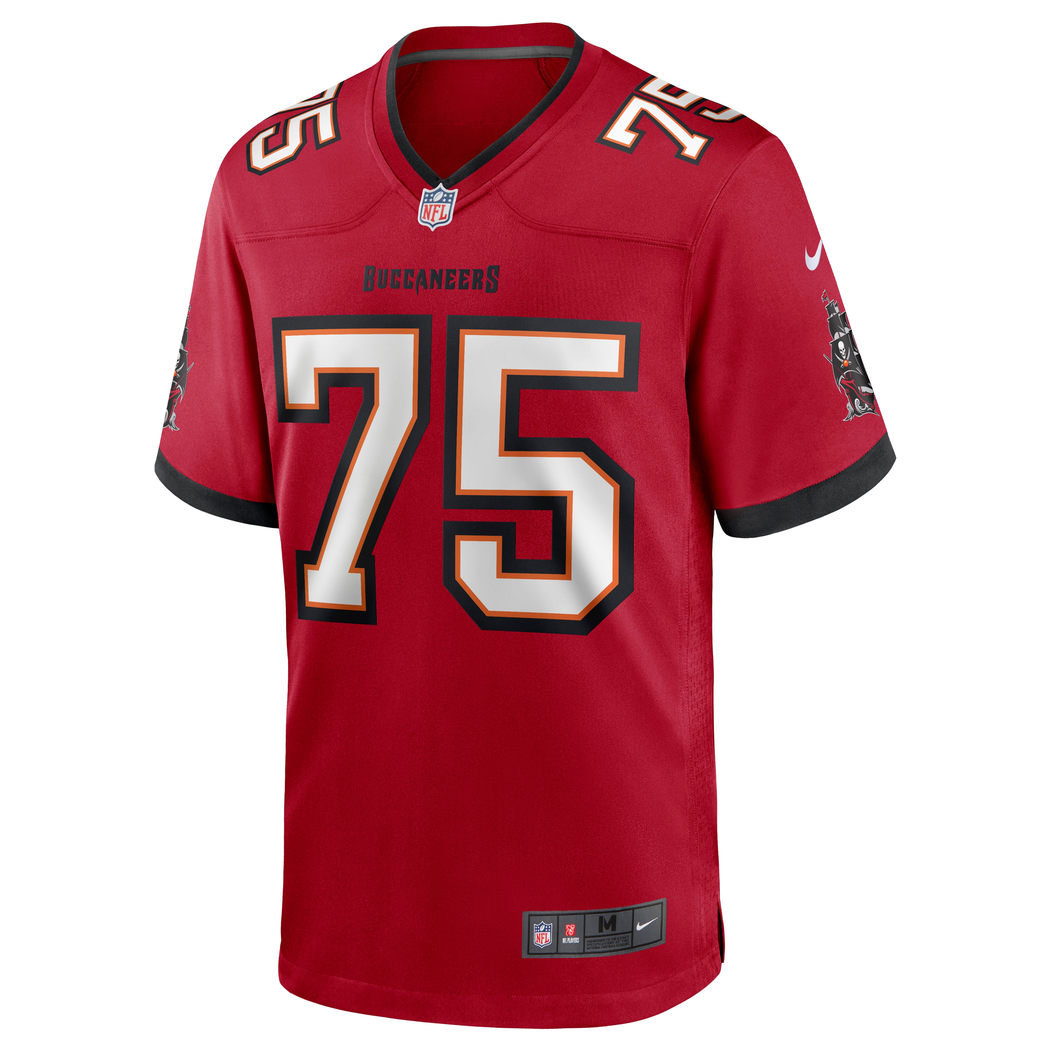 John Molchon Tampa Bay BuccaneersGame Jersey - Red