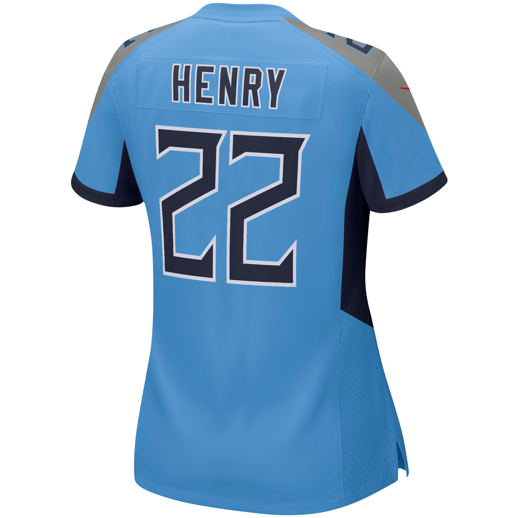 Derrick Henry Tennessee Titans Women's Game Jersey - Light Blue