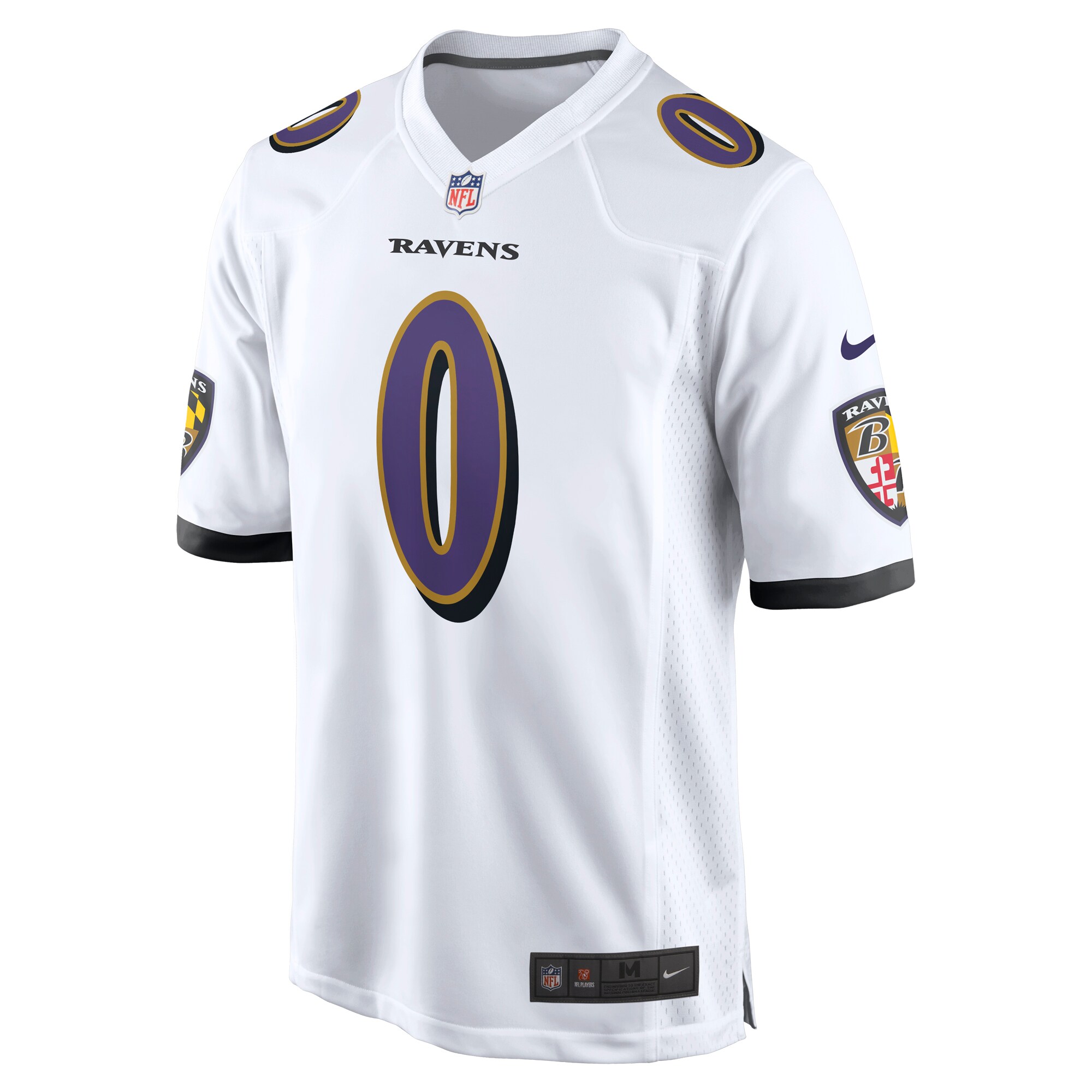 Roquan Smith Baltimore Ravens Game Jersey - White