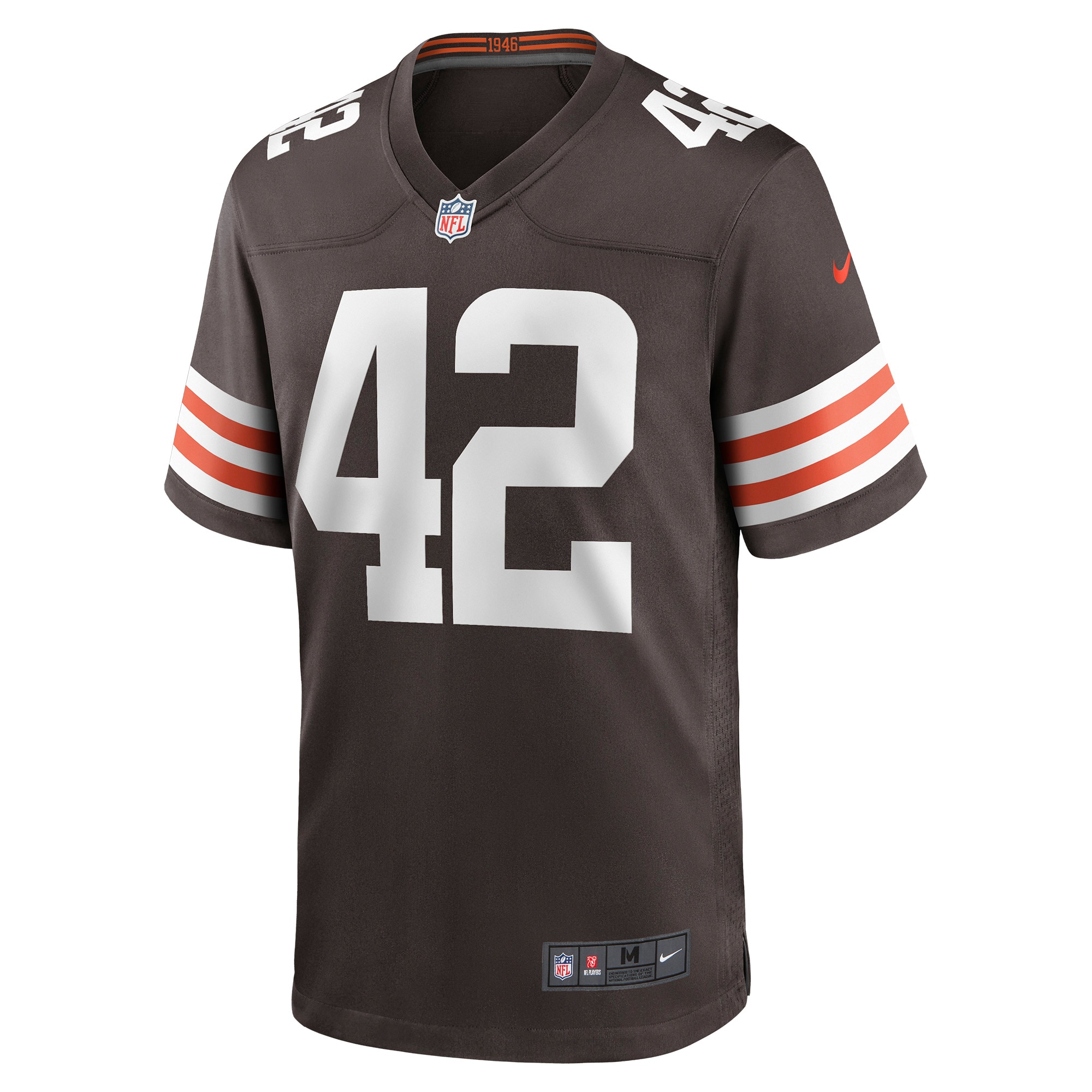 Tony Fields II Cleveland BrownsGame Jersey - Brown