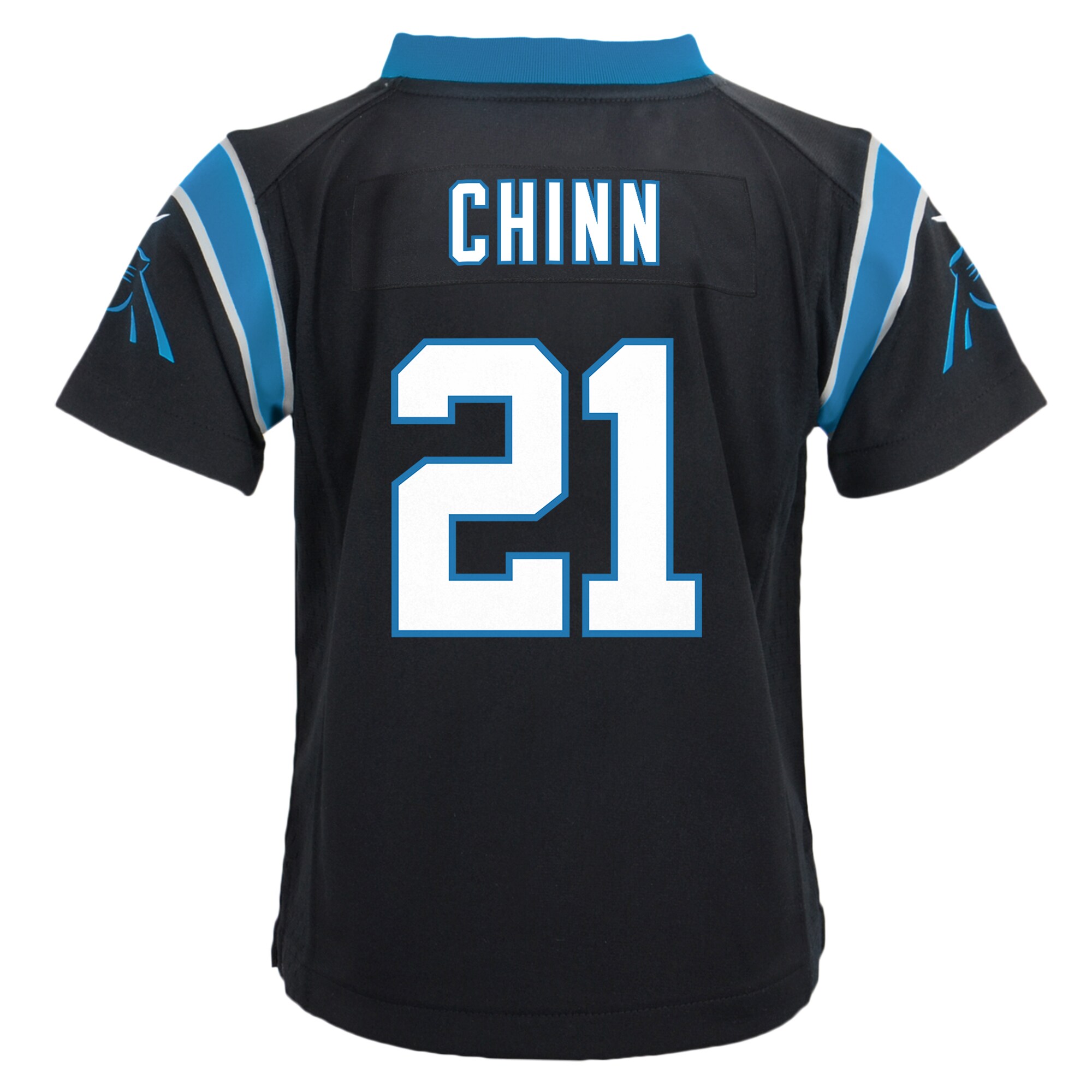 Jeremy Chinn Carolina PanthersToddler Game Jersey - Black