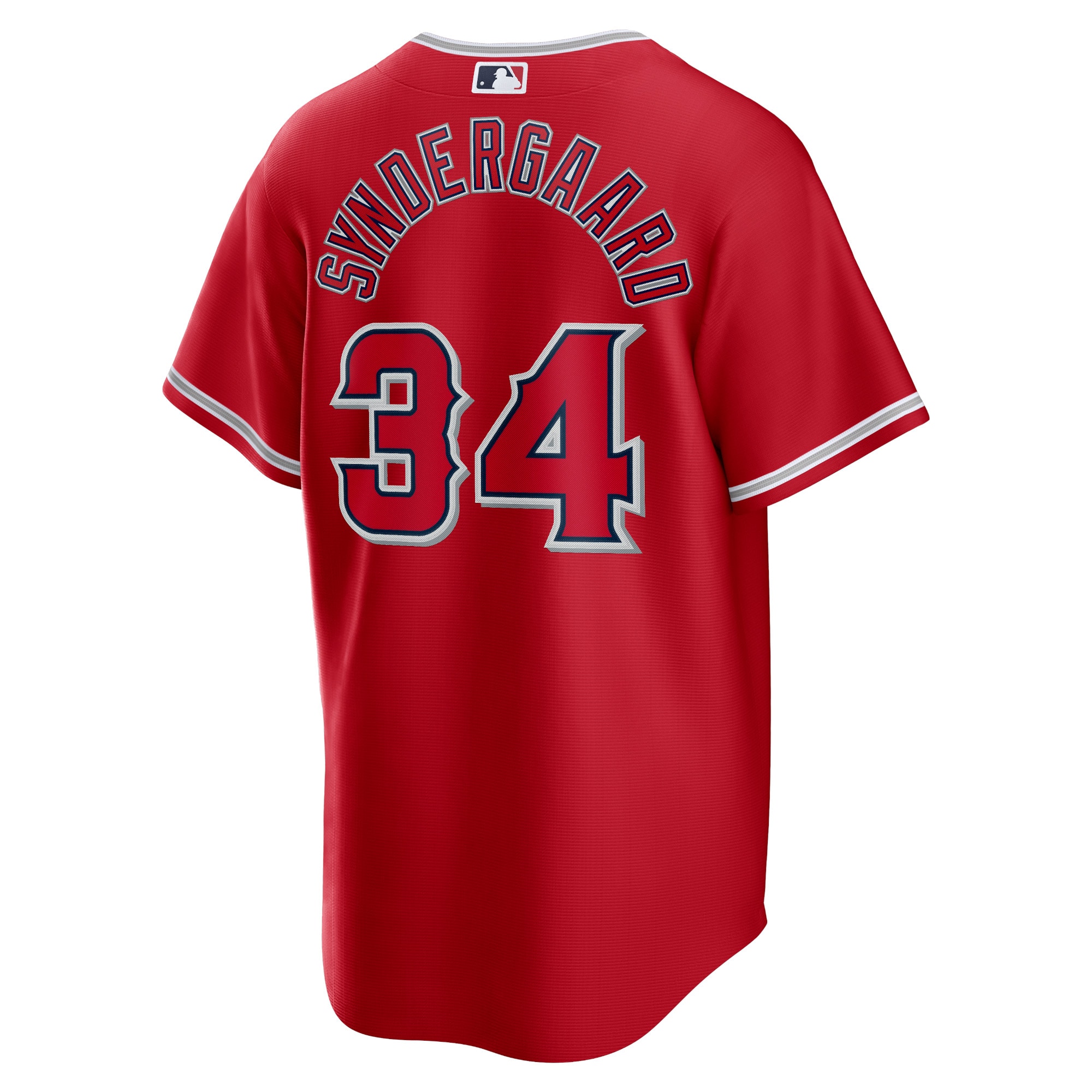 Noah Syndergaard Los Angeles AngelsAlternate Replica Player Jersey - Red