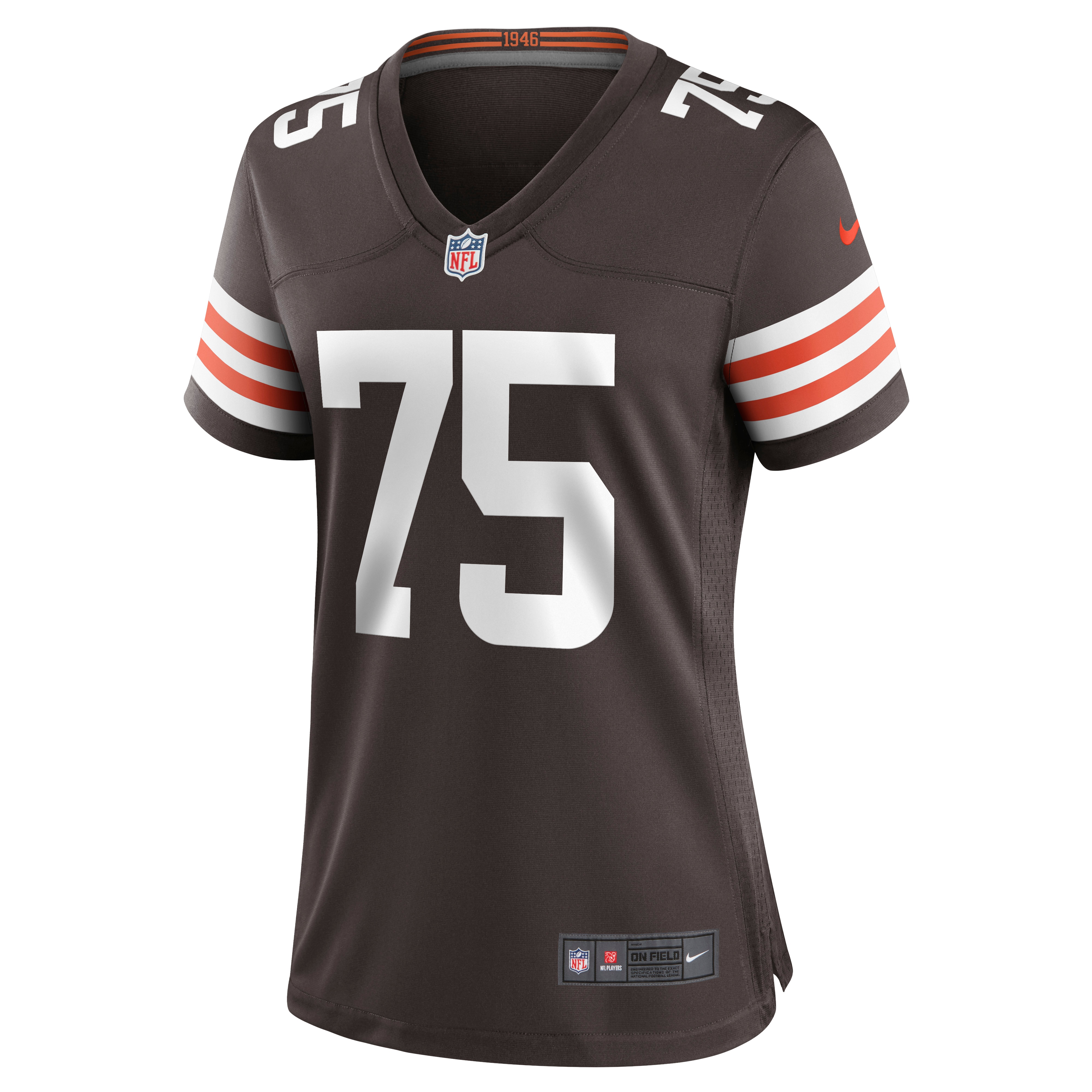 Joel Bitonio Cleveland Browns Women's Game Jersey - Brown