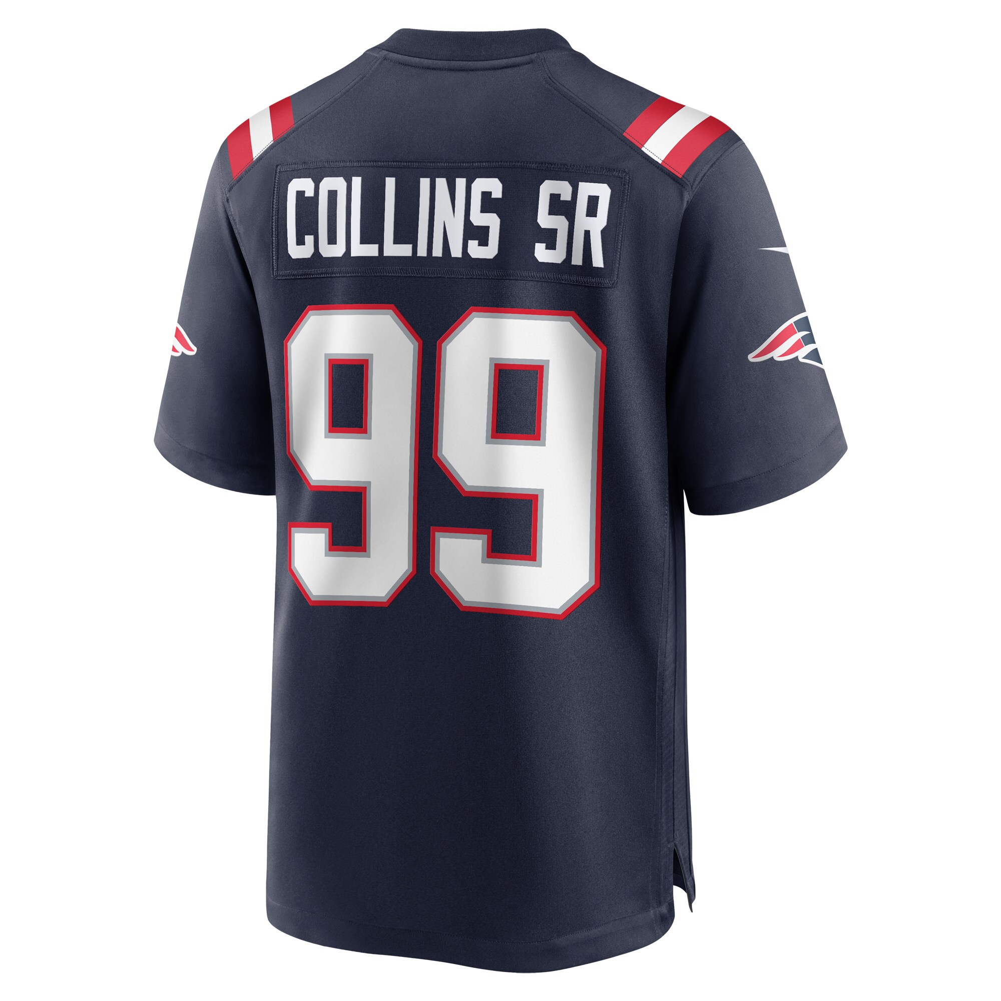 Jamie Collins Sr. New England PatriotsHome Game Player Jersey - Navy