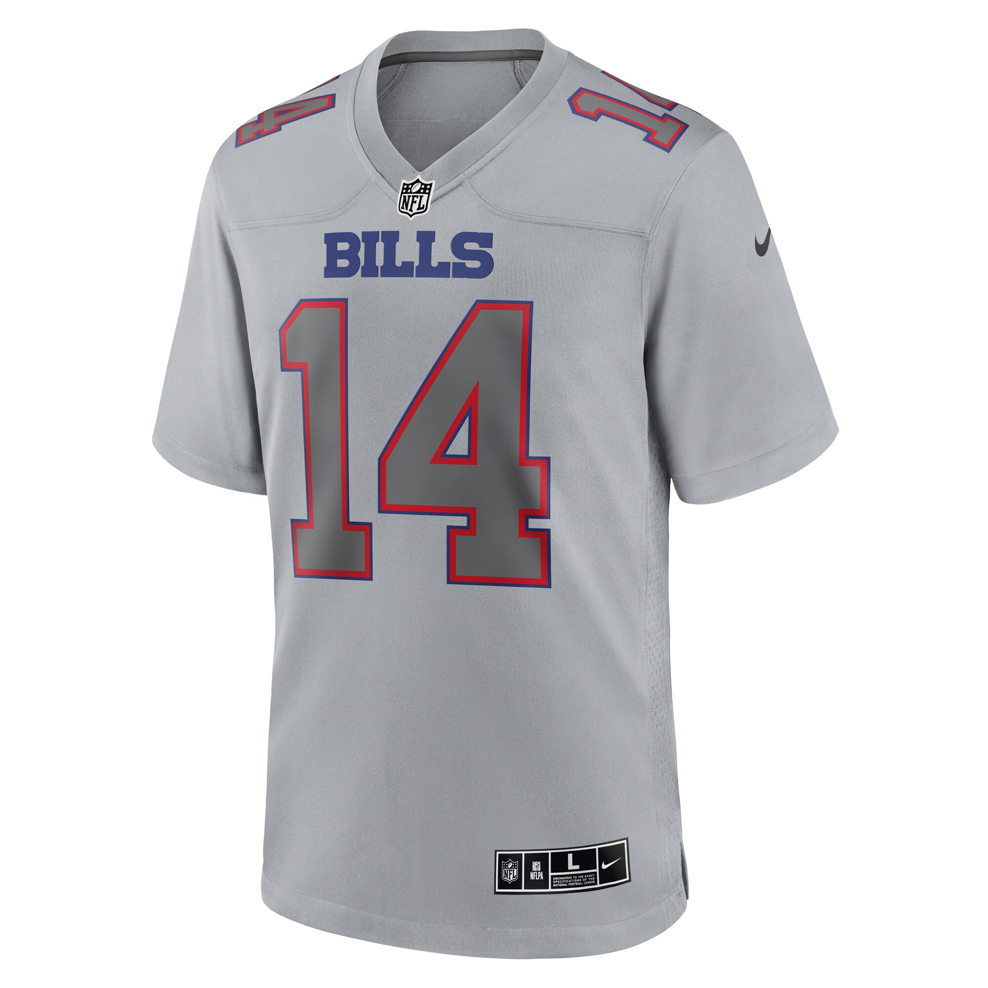 Stefon Diggs Buffalo BillsAtmosphere Fashion Game Jersey - Gray