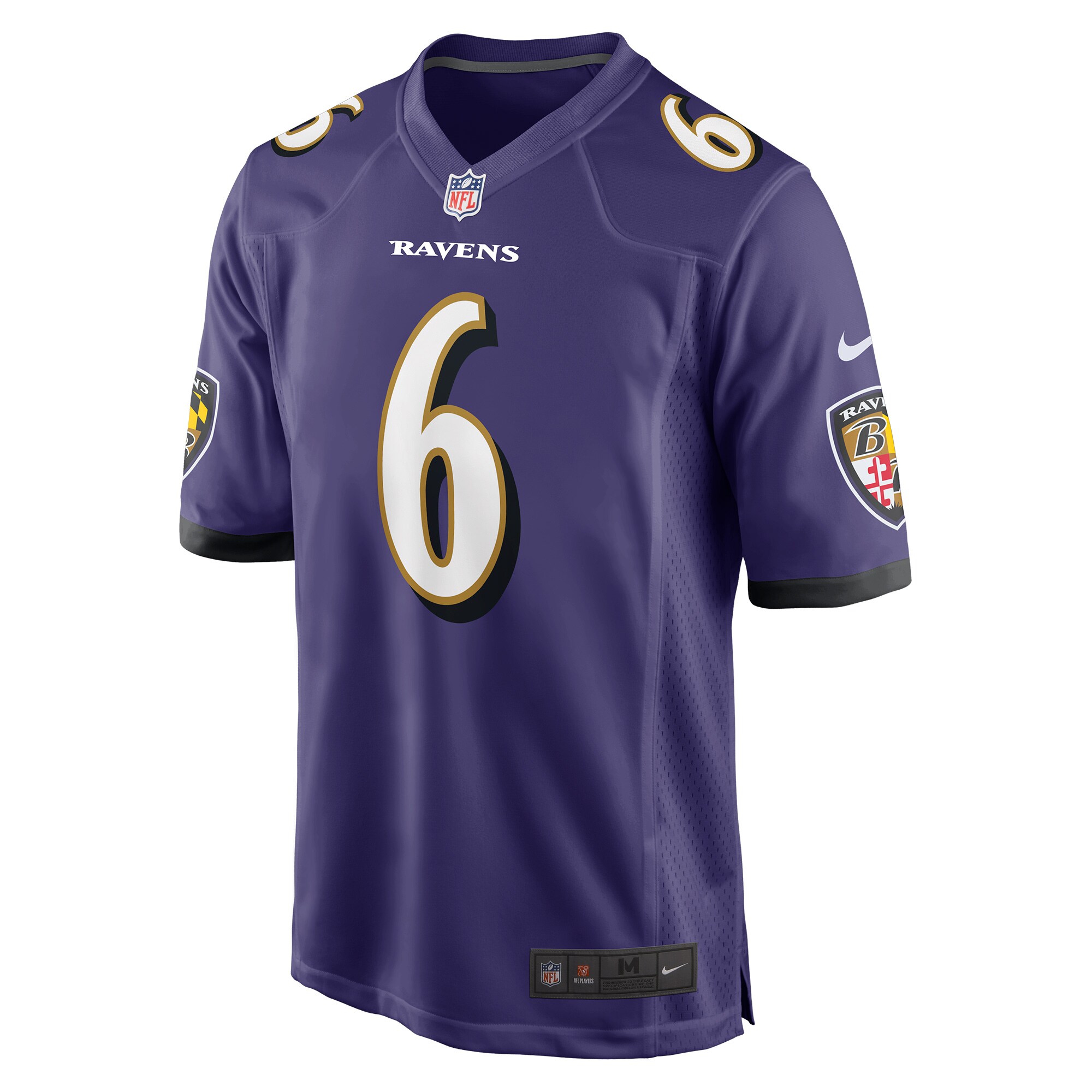 Patrick Queen Baltimore RavensGame Player Jersey - Purple