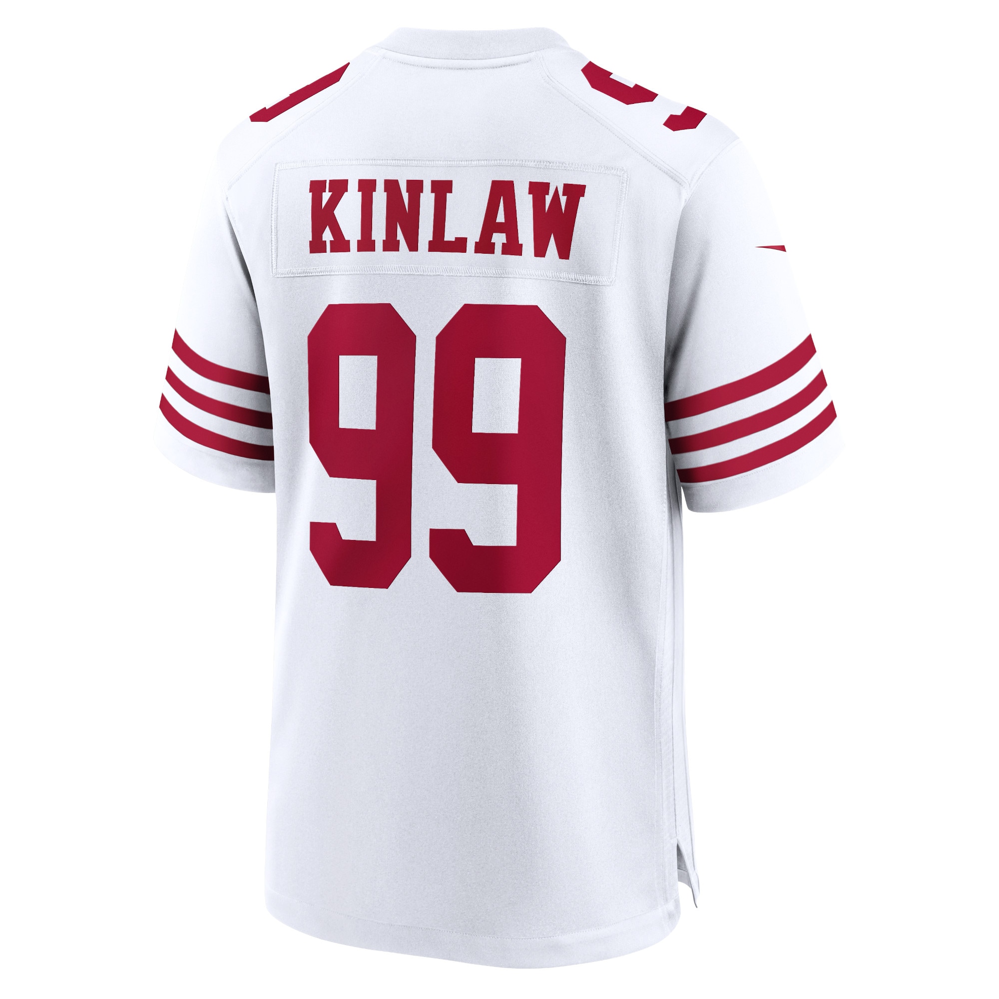Javon Kinlaw San Francisco 49ersPlayer Game Jersey - White